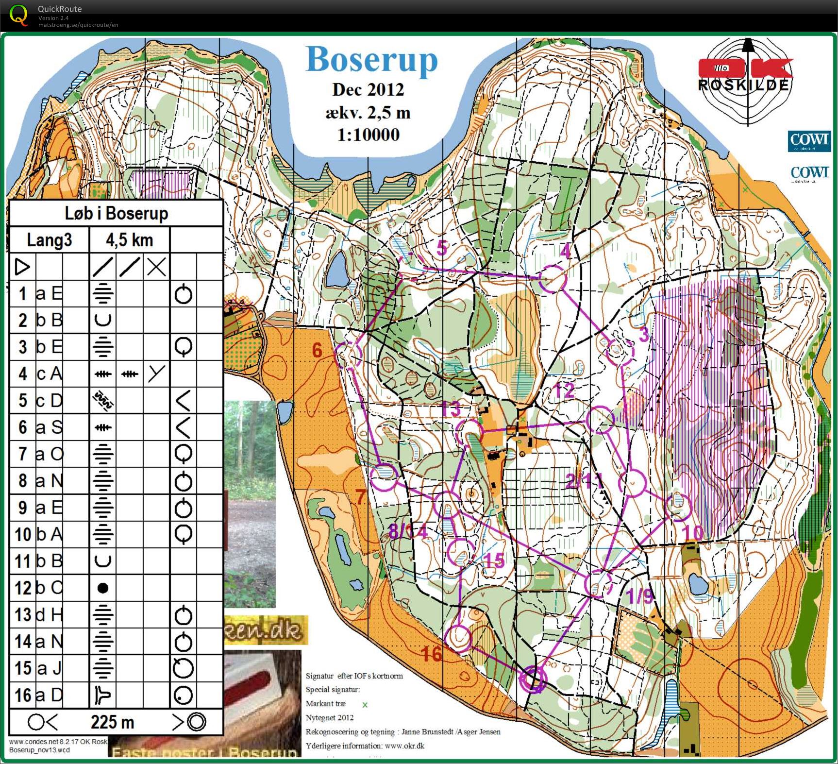 Nattræning i Boserup (2013-11-26)