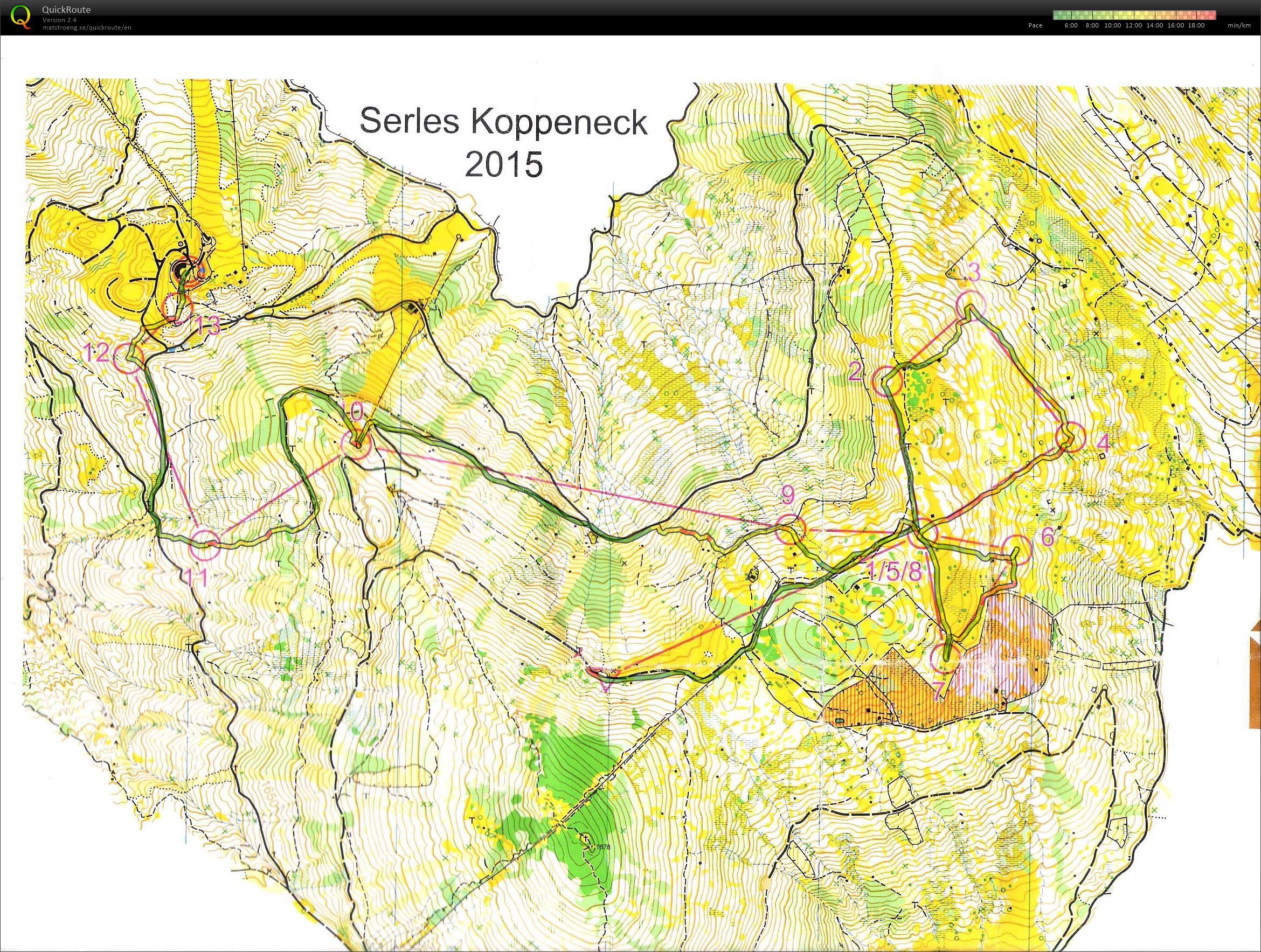 Tirol O-festival 2015, etape 3 (2015-07-05)