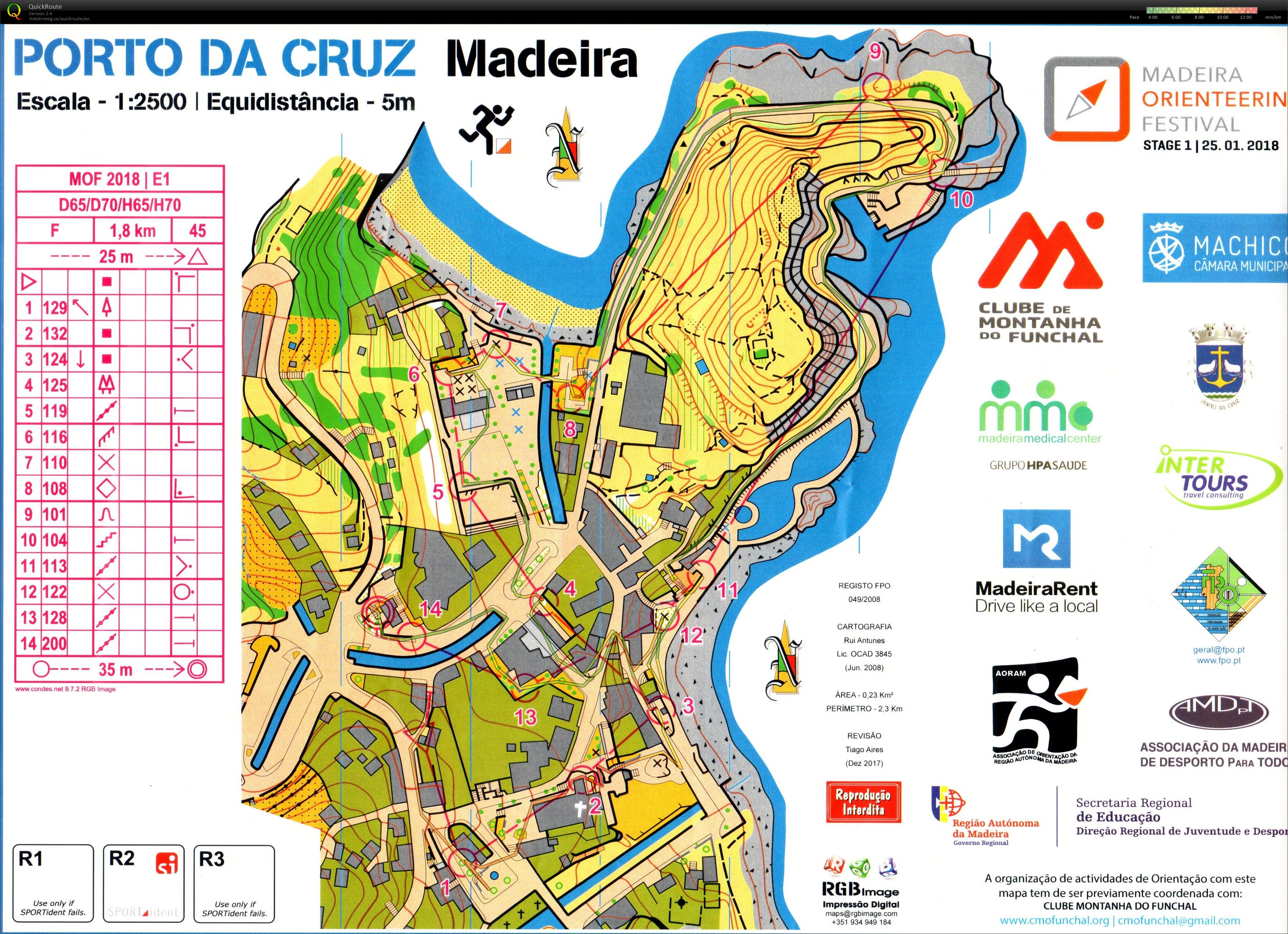 Madeira O-Festival E1 (25-01-2018)
