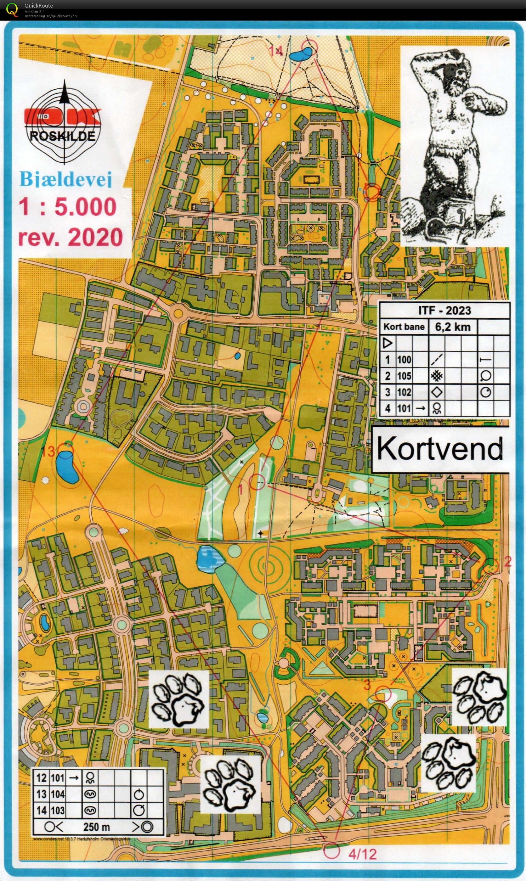 I Troldens Fodspor - kort bane del1 + 3 (2023-03-05)
