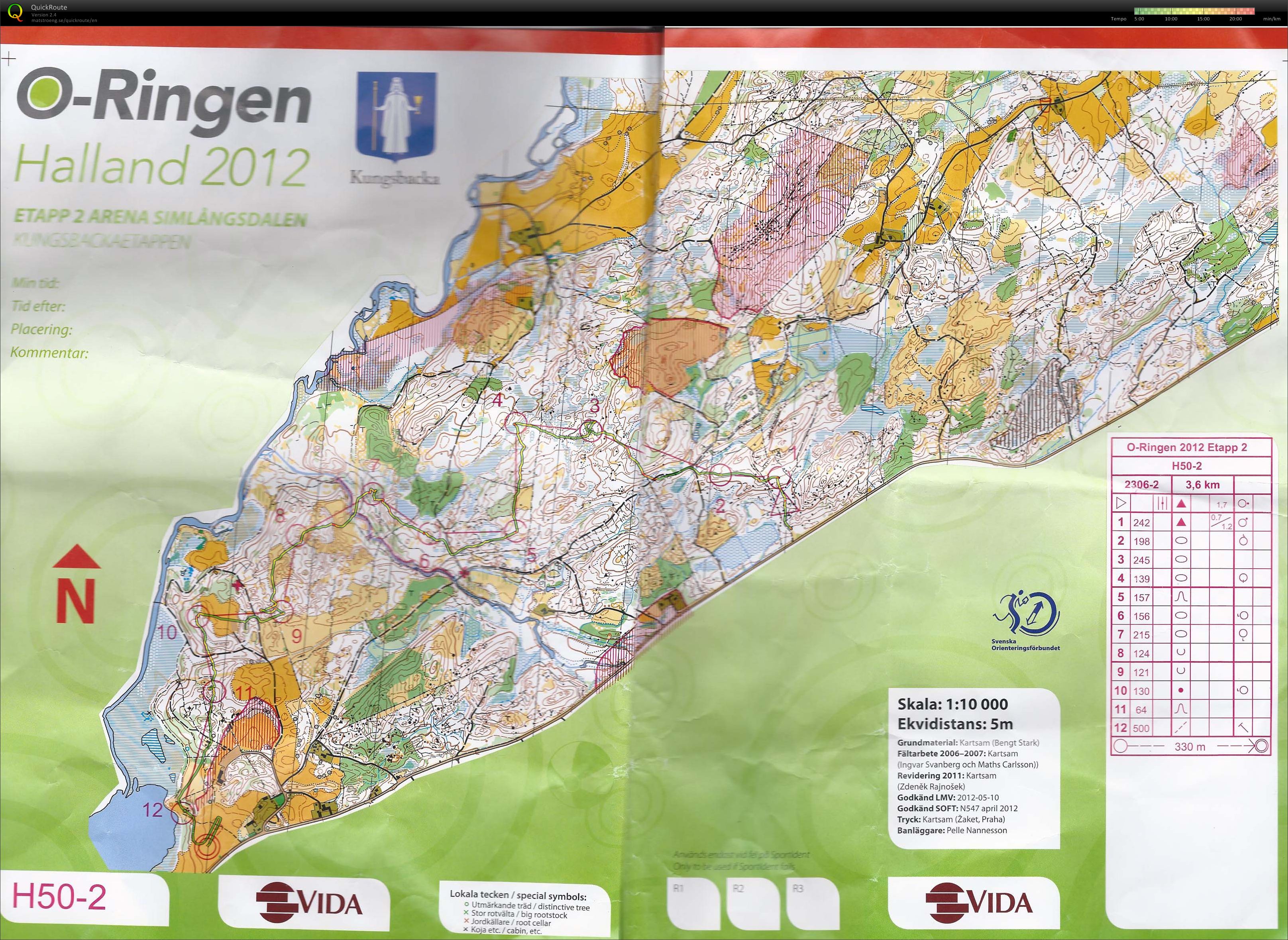 O-ringen 2012 2 etape (23/07/2012)