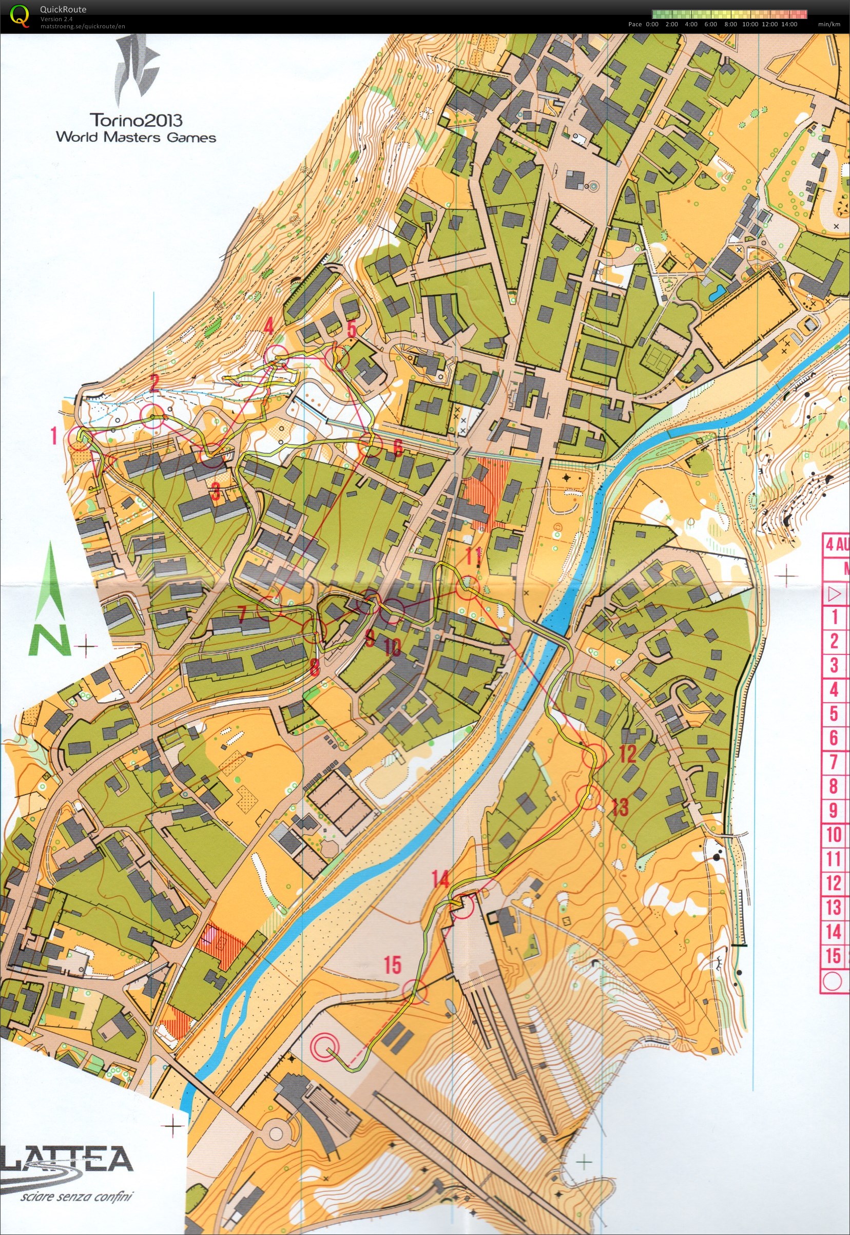 WMOC sprint qual M65-1 (04.08.2013)