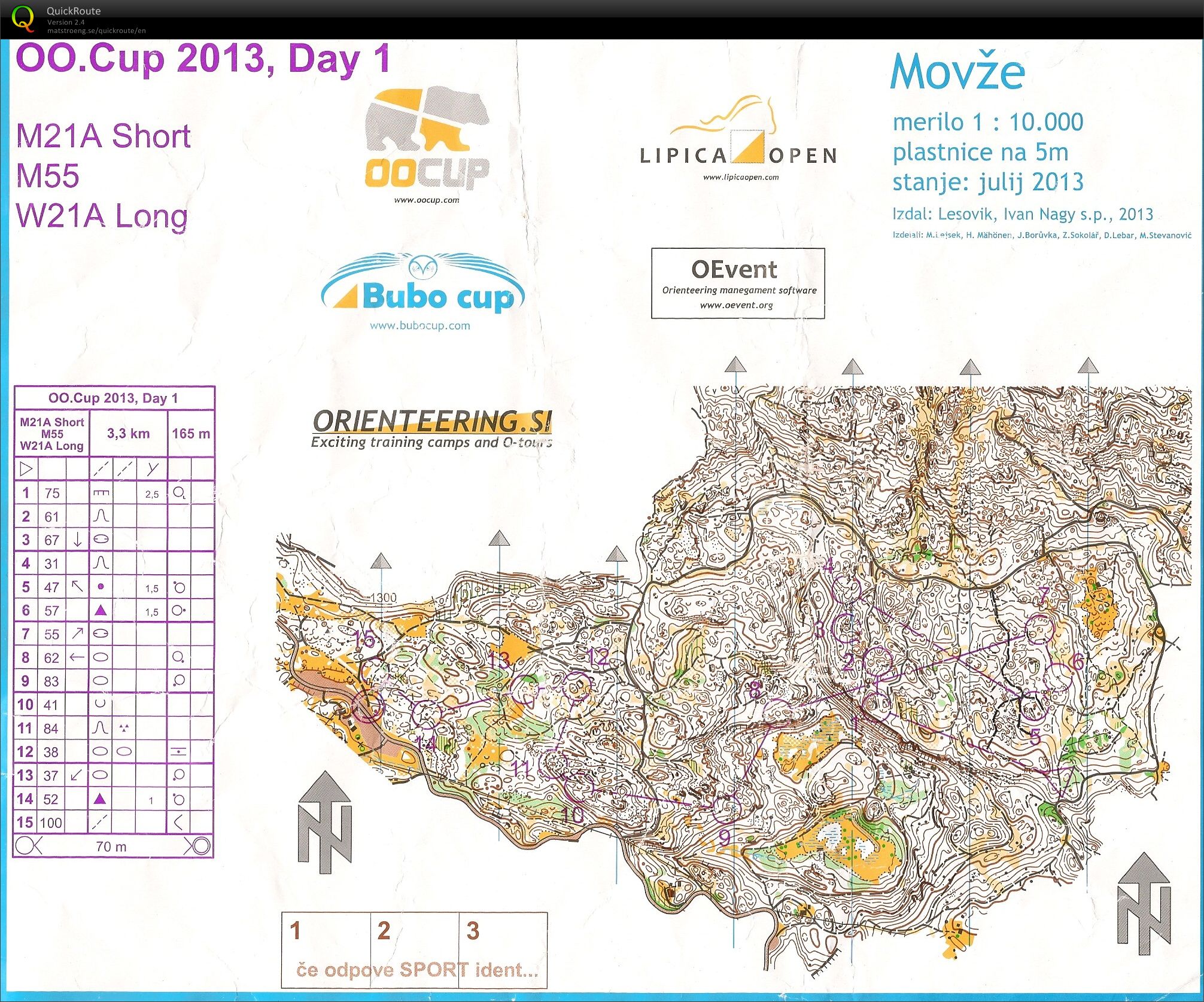 OO Cup 2013 - Etape 1 (26.07.2013)