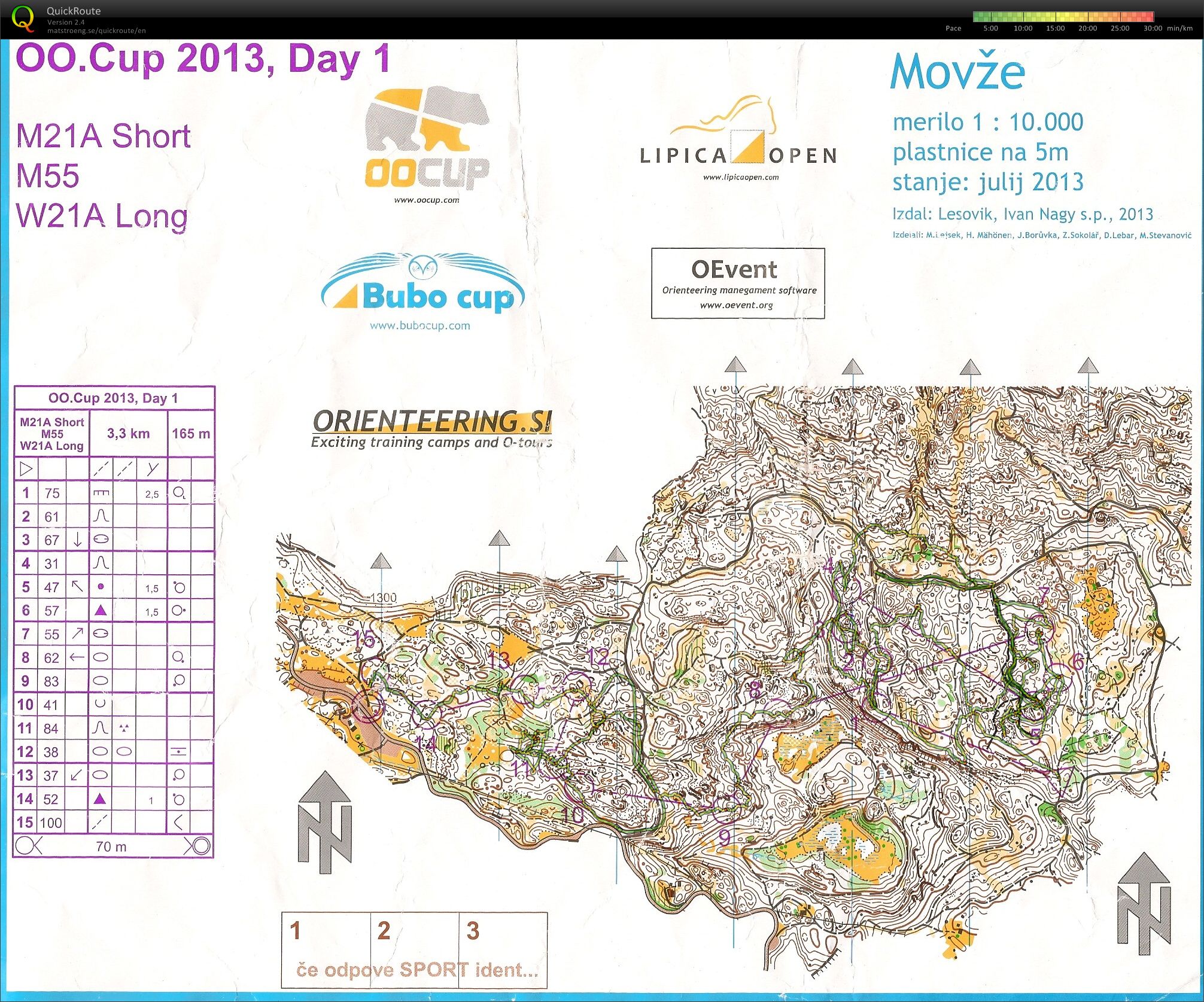 OO Cup 2013 - Etape 1 (26/07/2013)