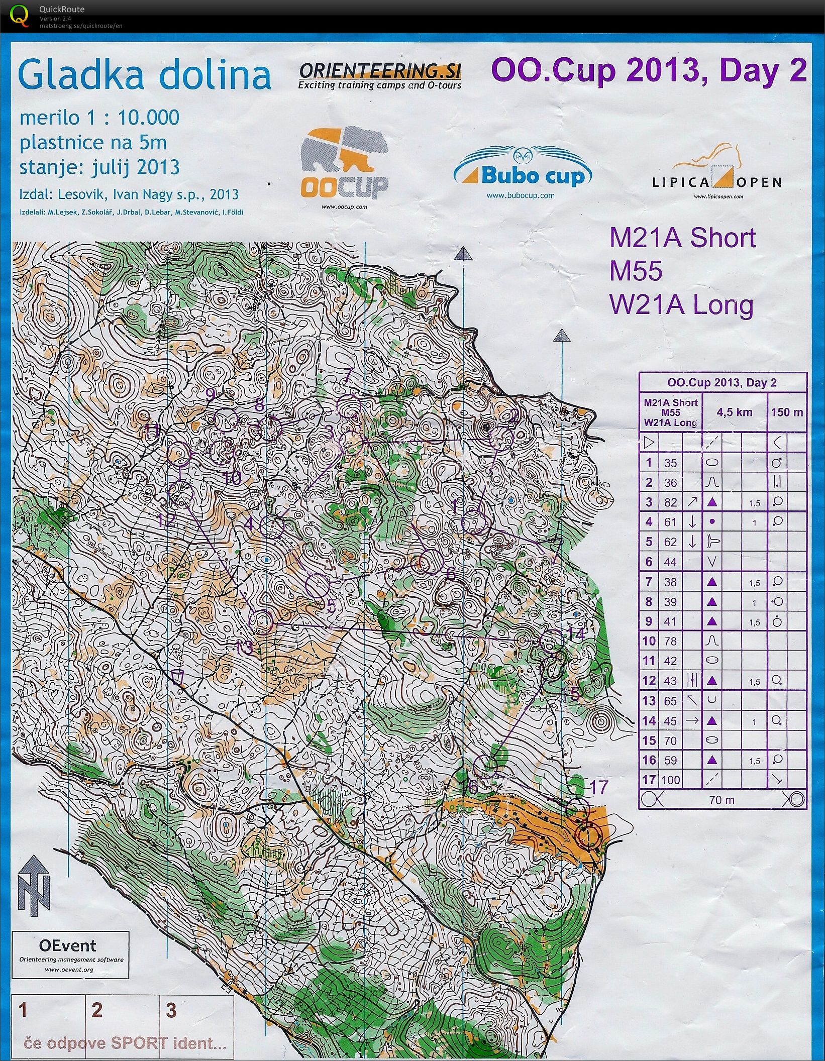 OO Cup 2013 - Etape 2 (27/07/2013)