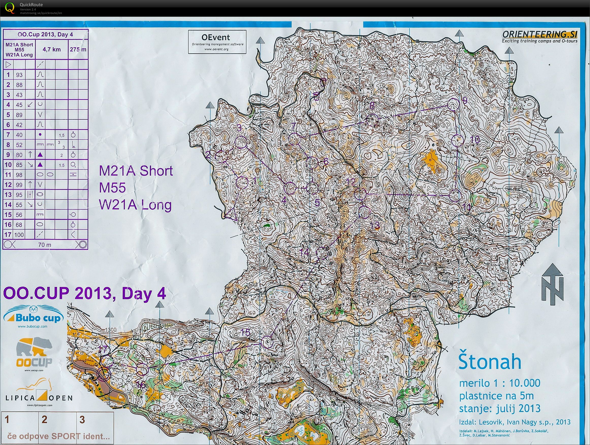 OO Cup 2013 - Etape 4 (29.07.2013)