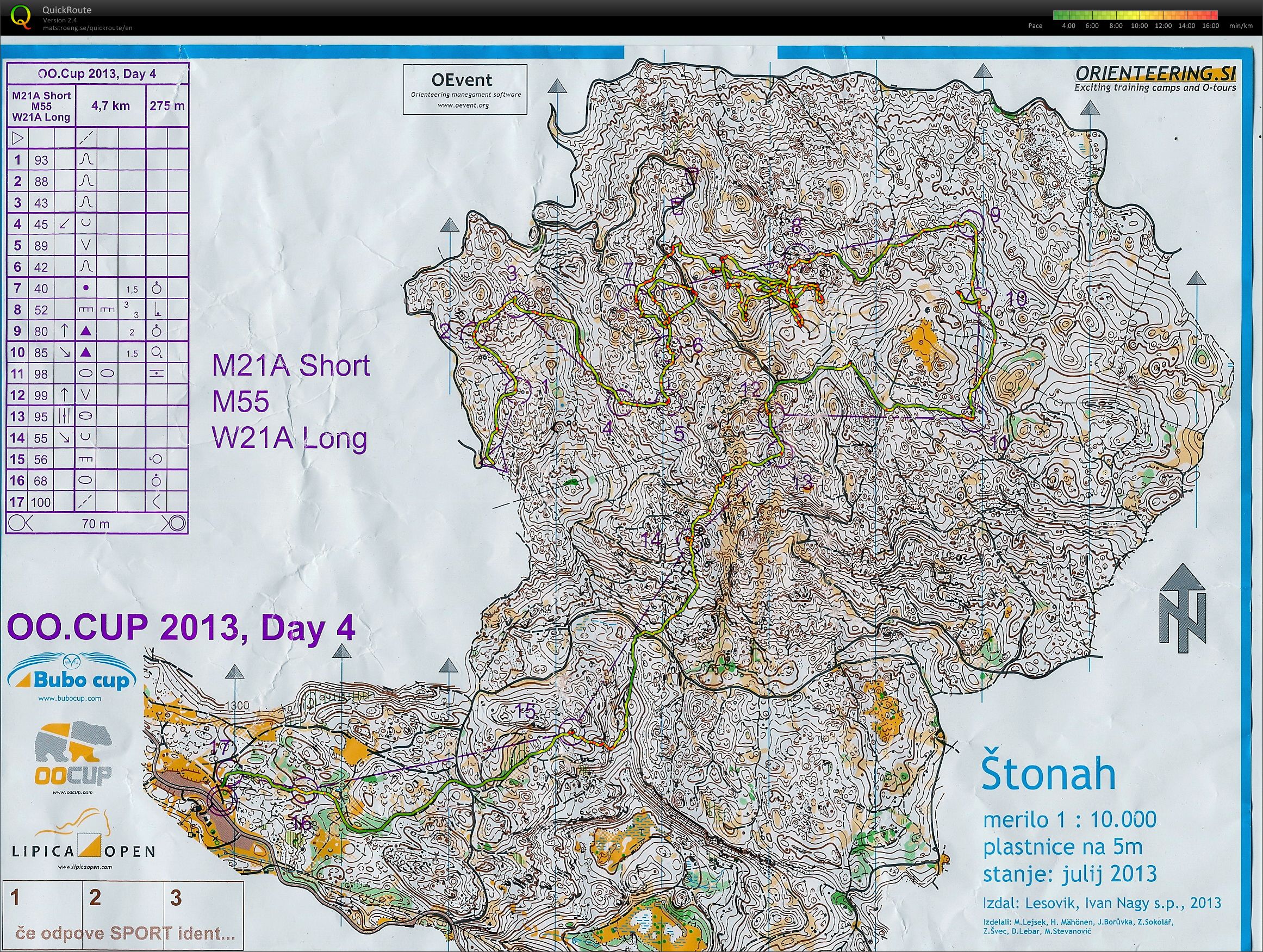 OO Cup 2013 - Etape 4 (29-07-2013)