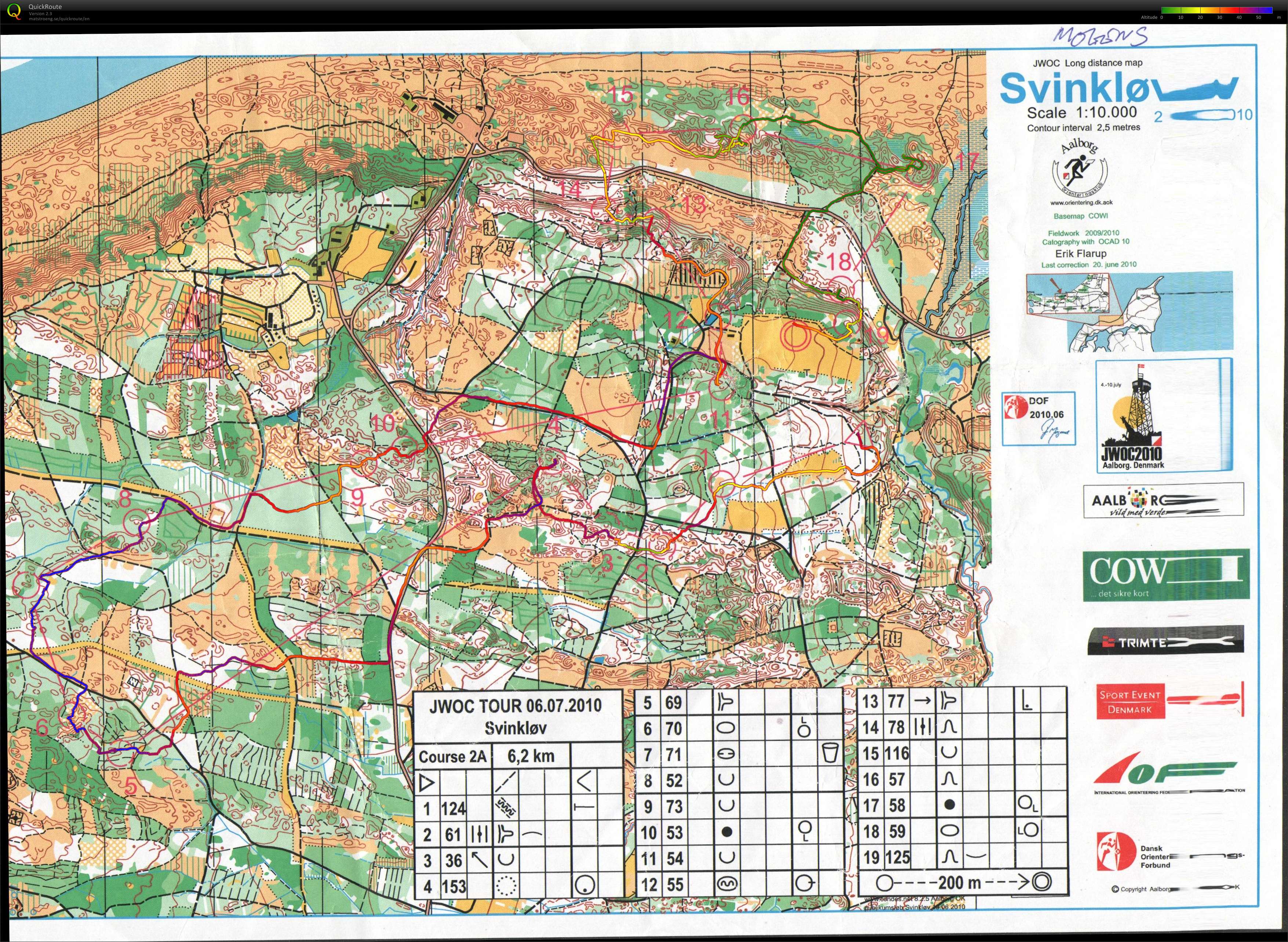 JWOC-tour dag 3 (13-07-2010)