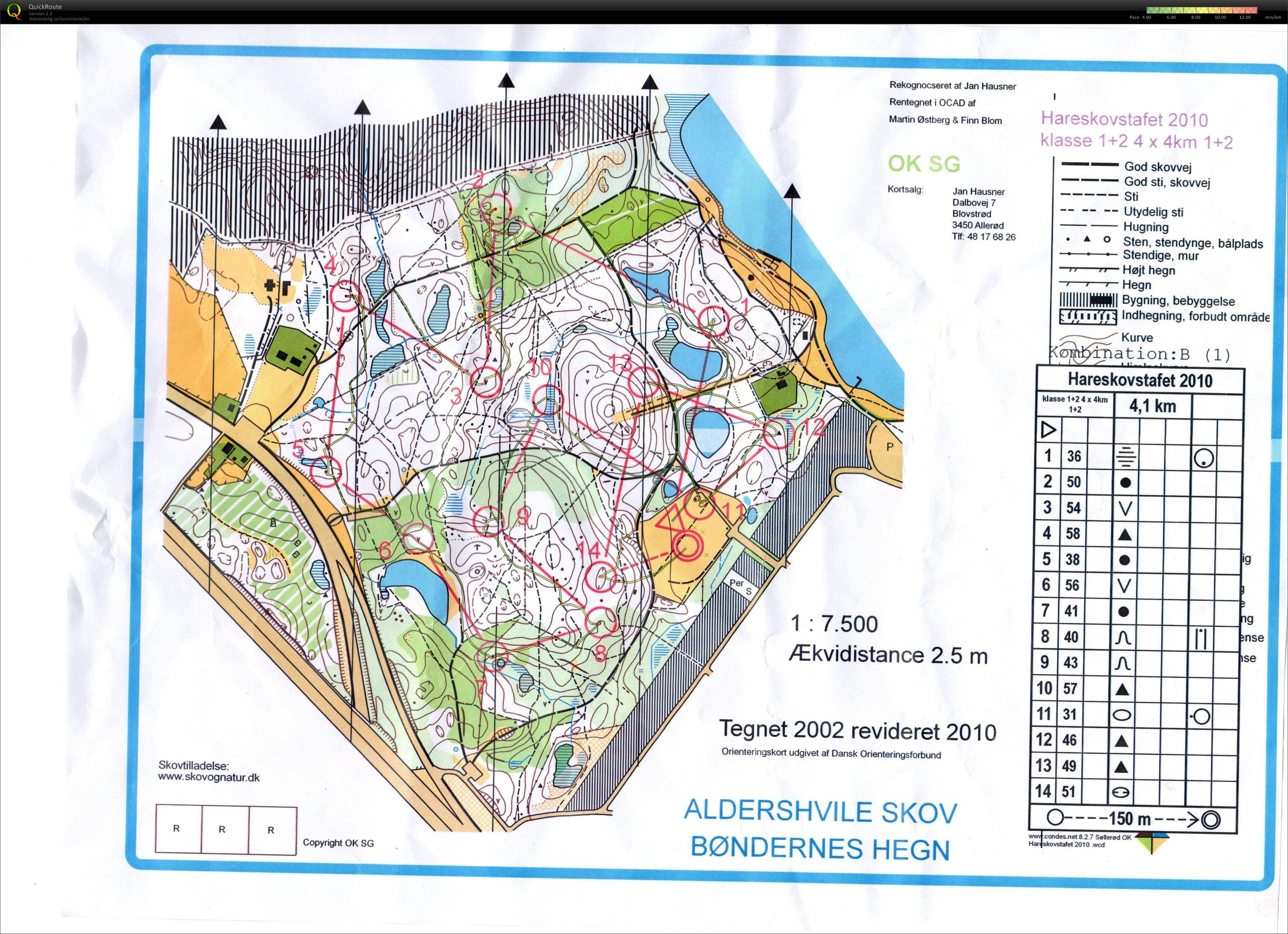 Hareskovsstafetten 1.tur (2010-08-16)