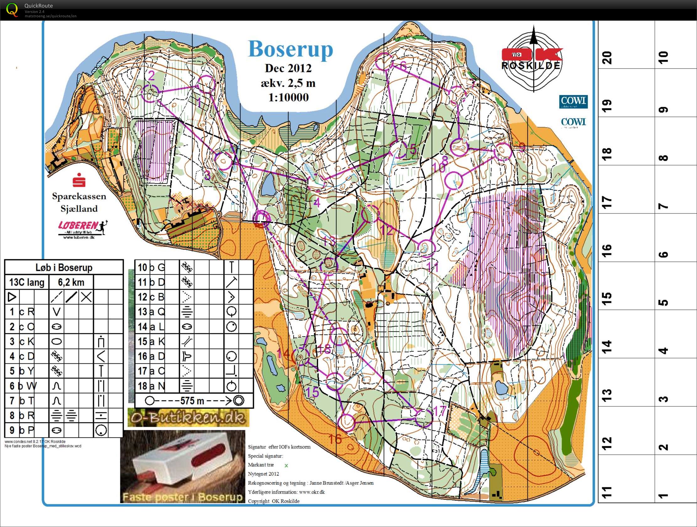 Lørdagsløb i Boserup 13C (2013-12-28)