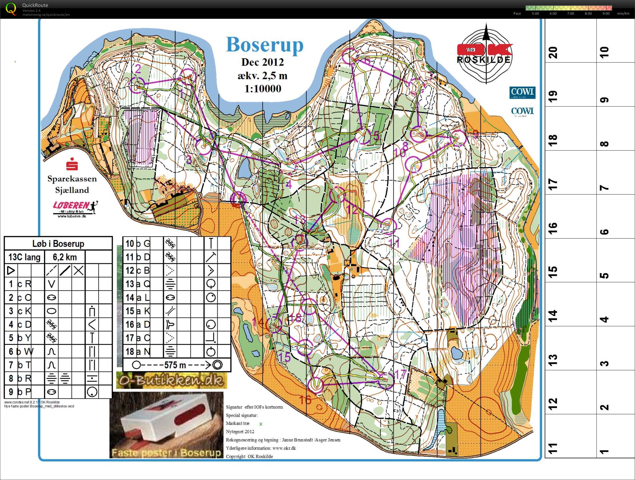 Lørdagsløb i Boserup 13C (28/12/2013)