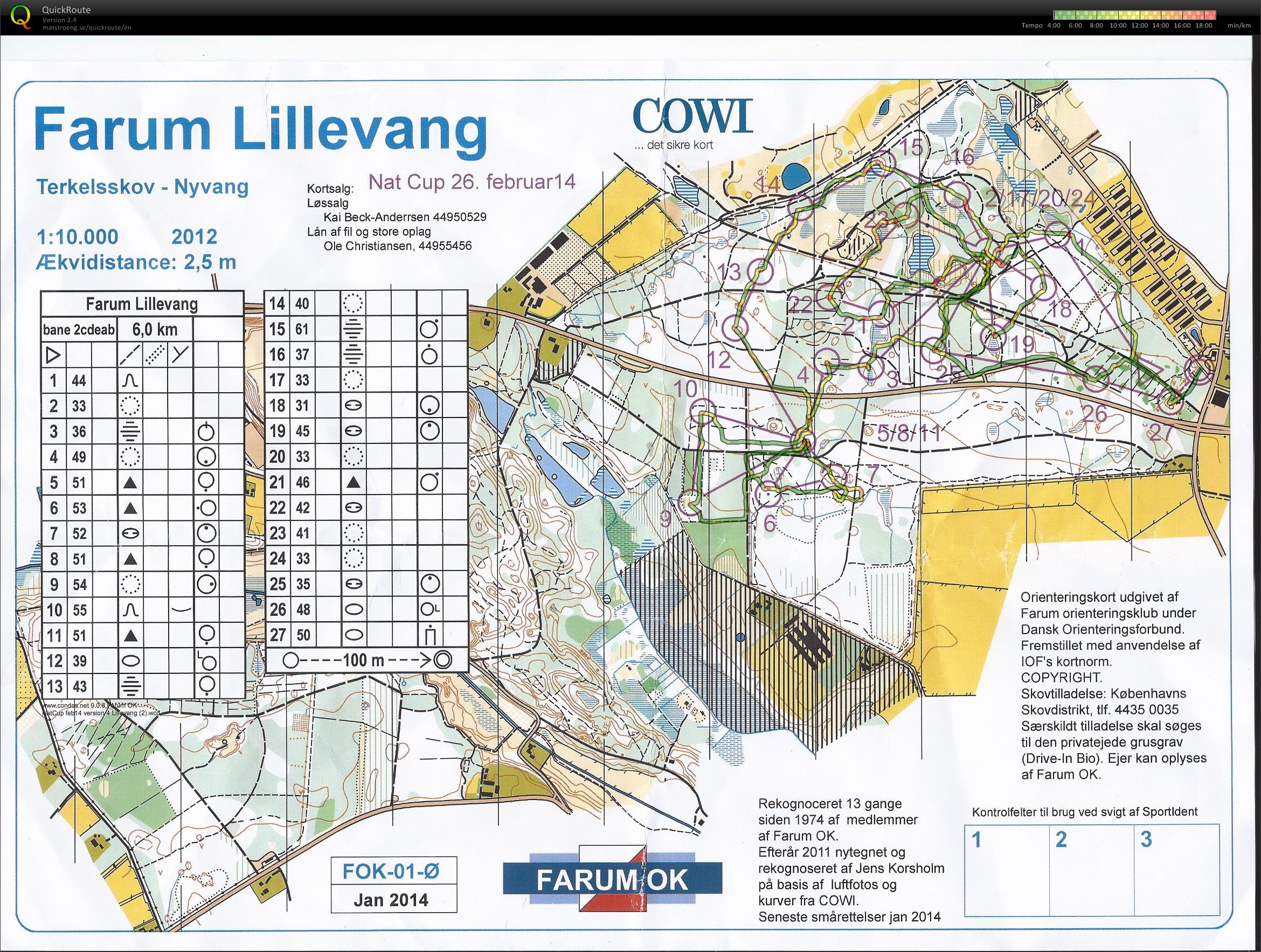 Natcup 2013-14, 8. afdeling (26/02/2014)