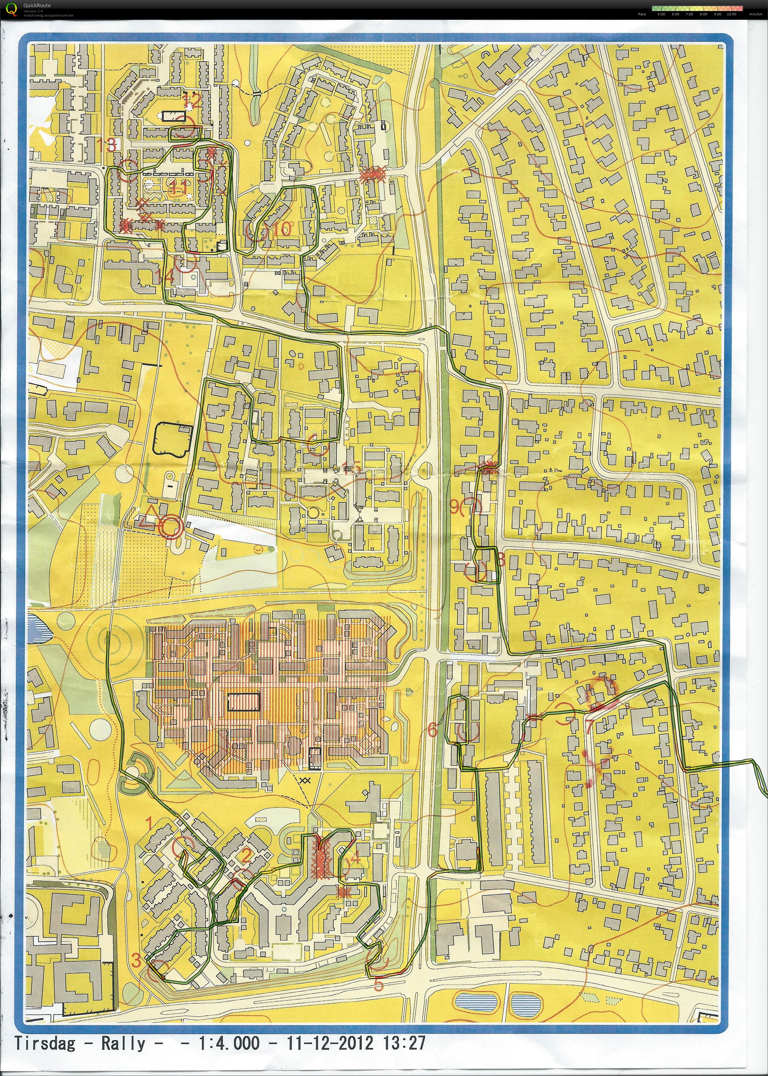 Tirsdags O-RALLY (2014-03-18)