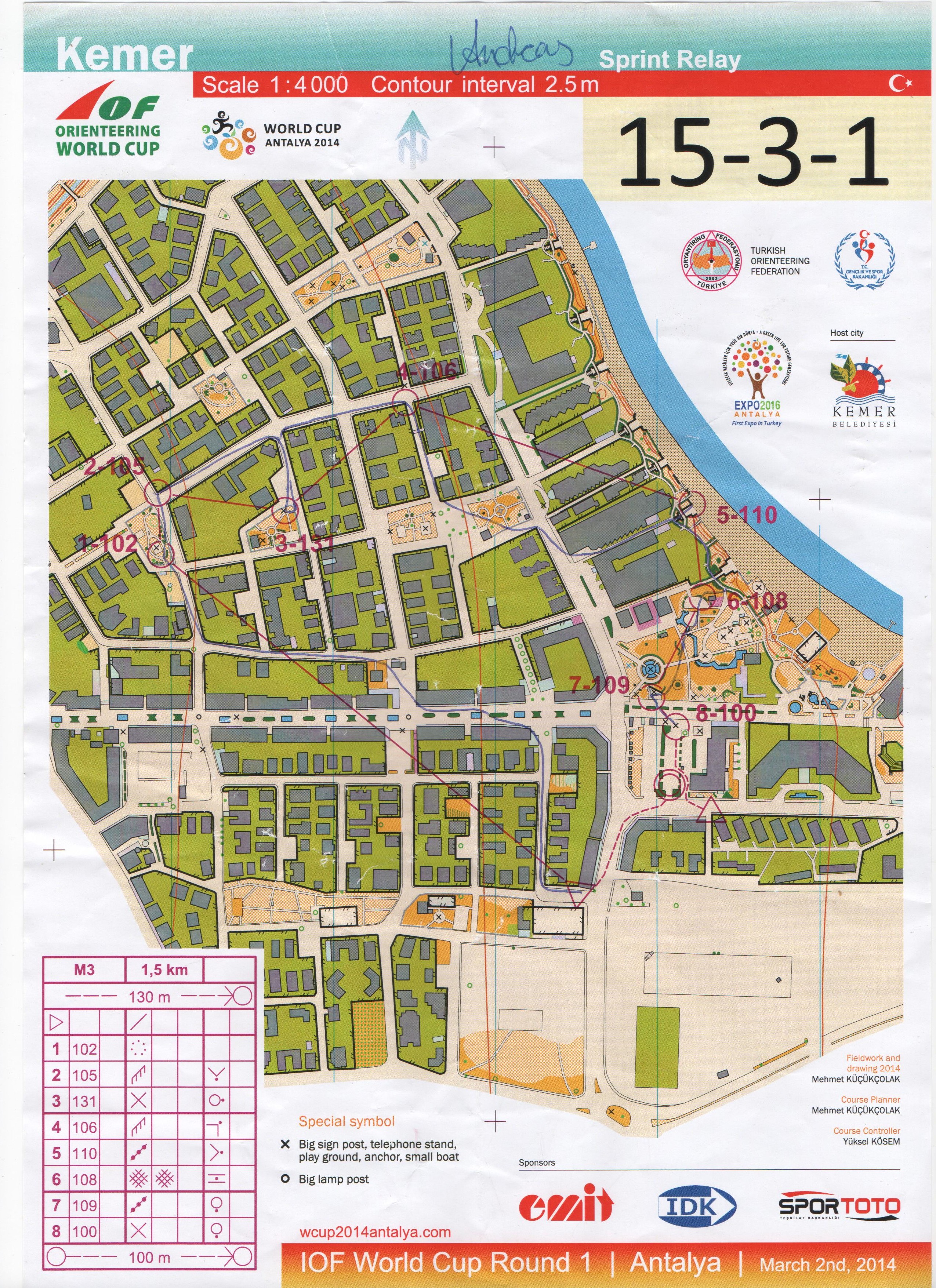 World Cup 1 - Sprint Mix Relay, Tyrkiet - 1 (2014-03-02)