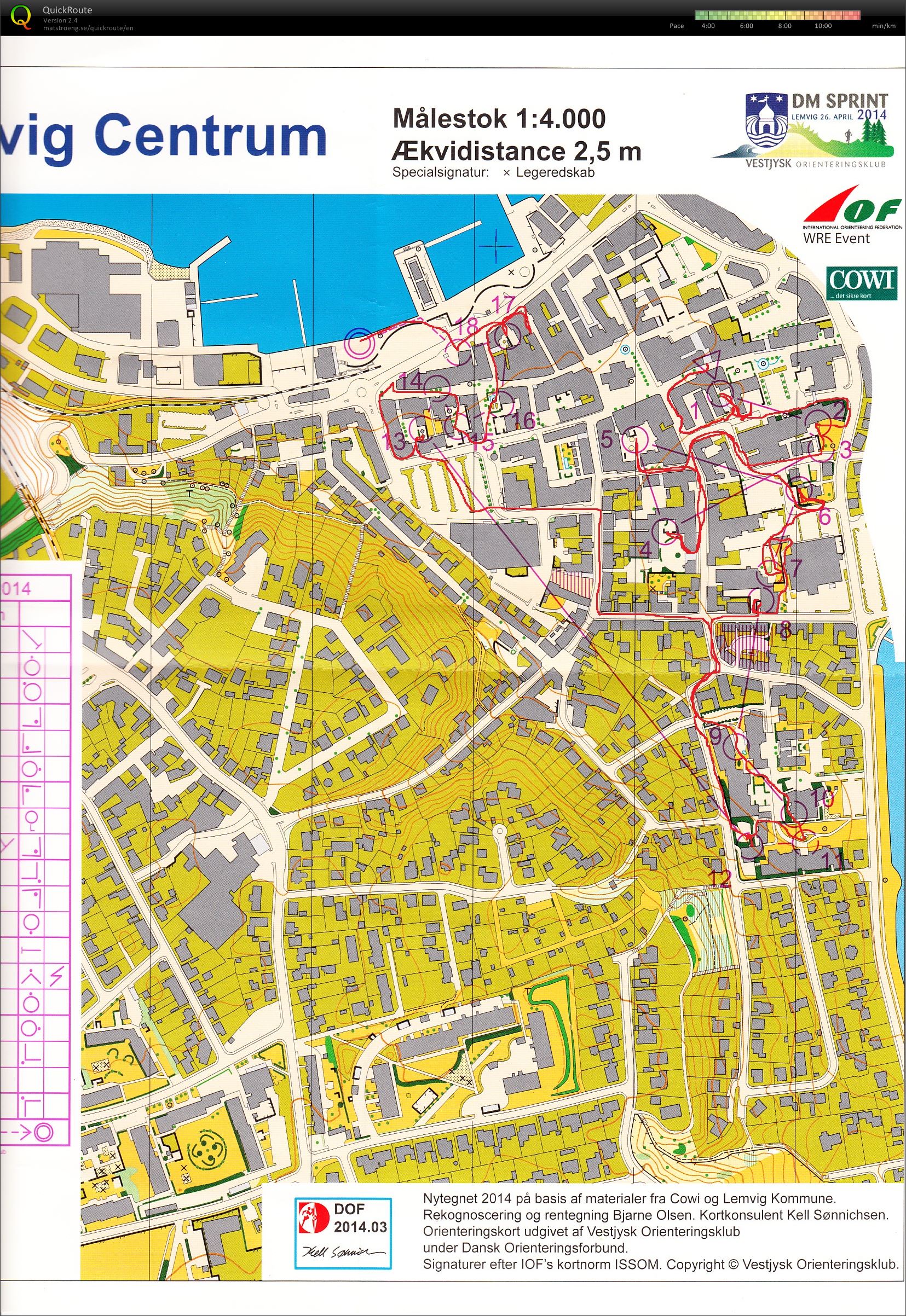 DM sprint Lemvig 26-04-2014 (26-04-2014)