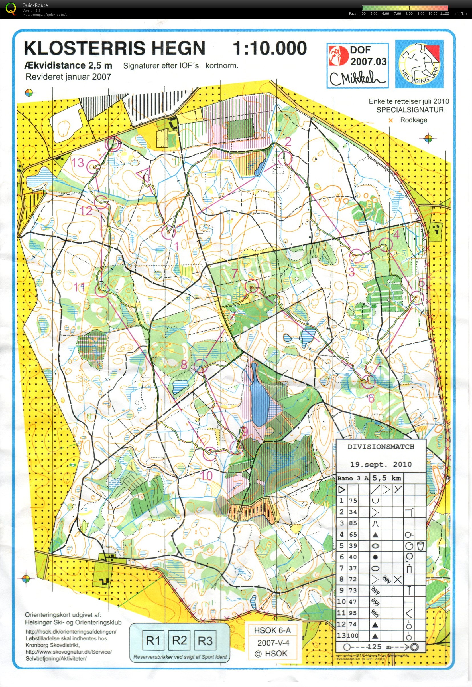 Divisionsmatch 3A (19-09-2010)