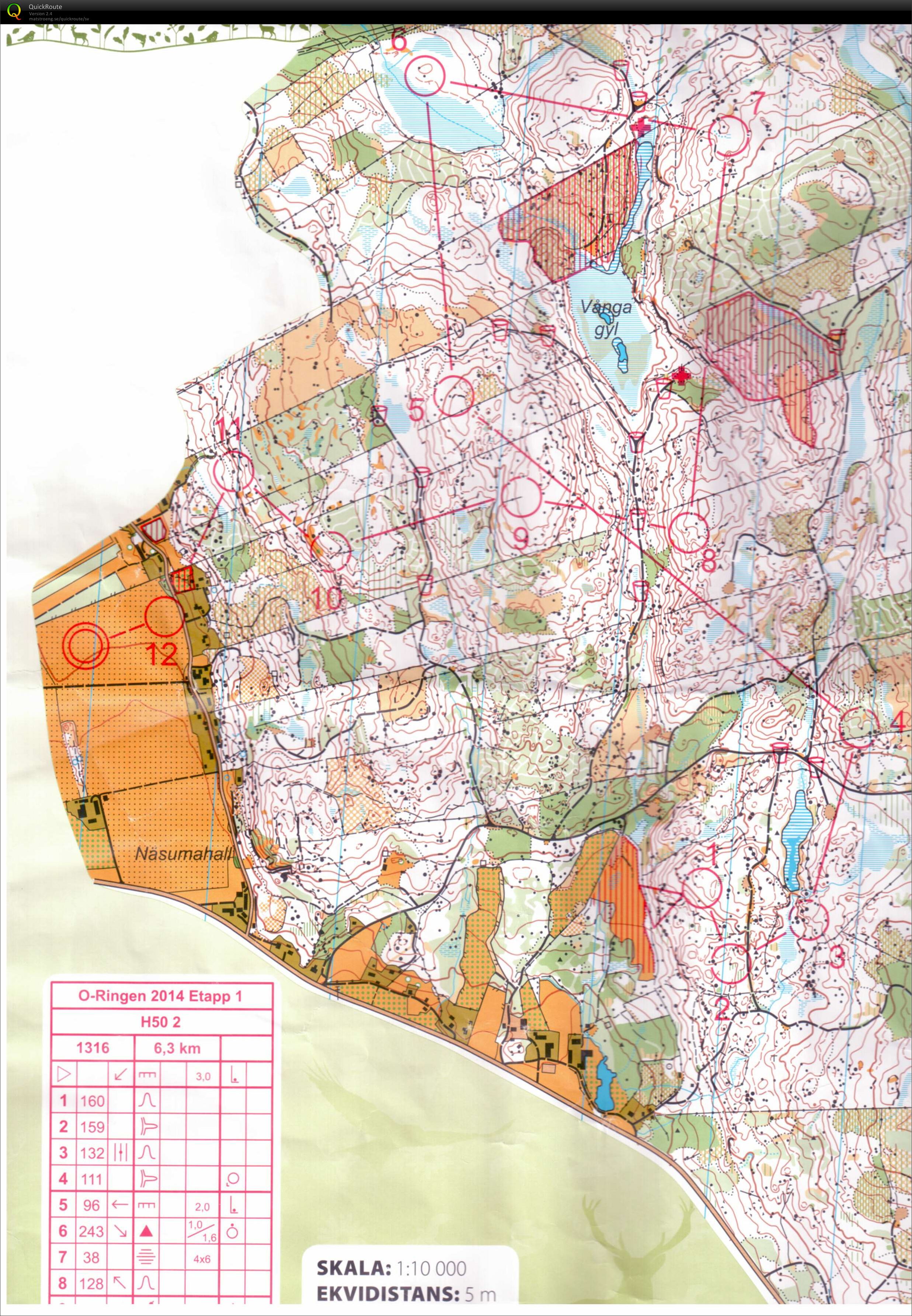 O-Ringen 2014 1. etape (2014-07-20)