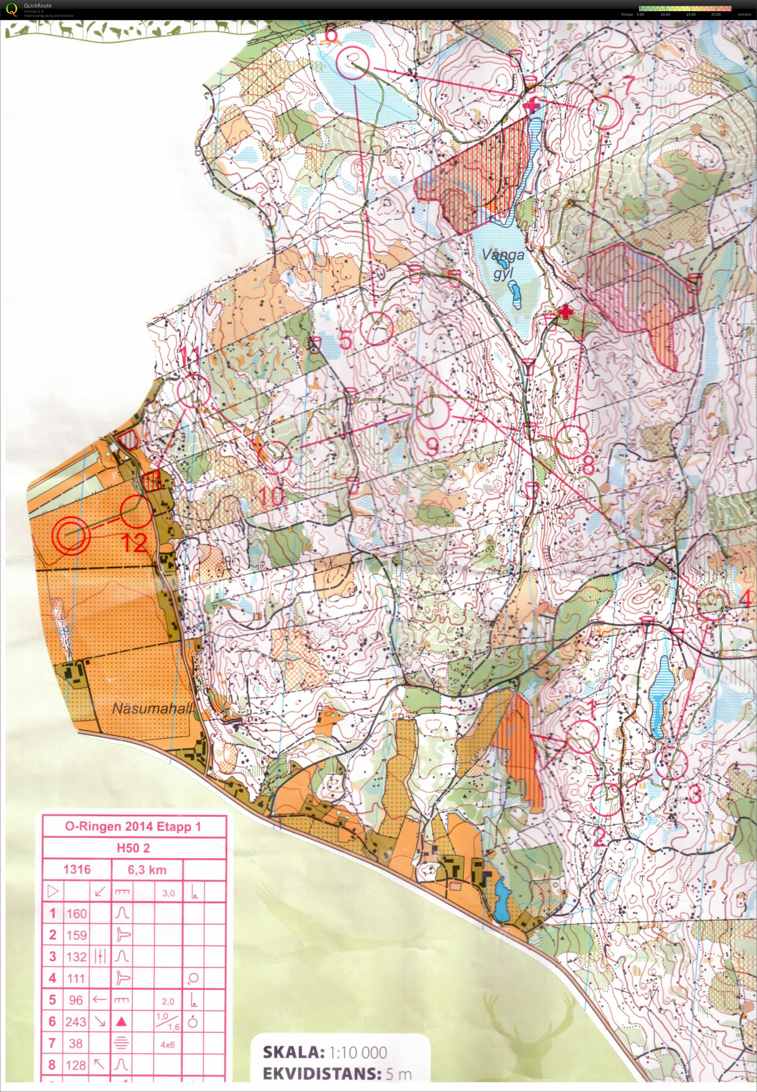 O-Ringen 2014 1. etape (20.07.2014)