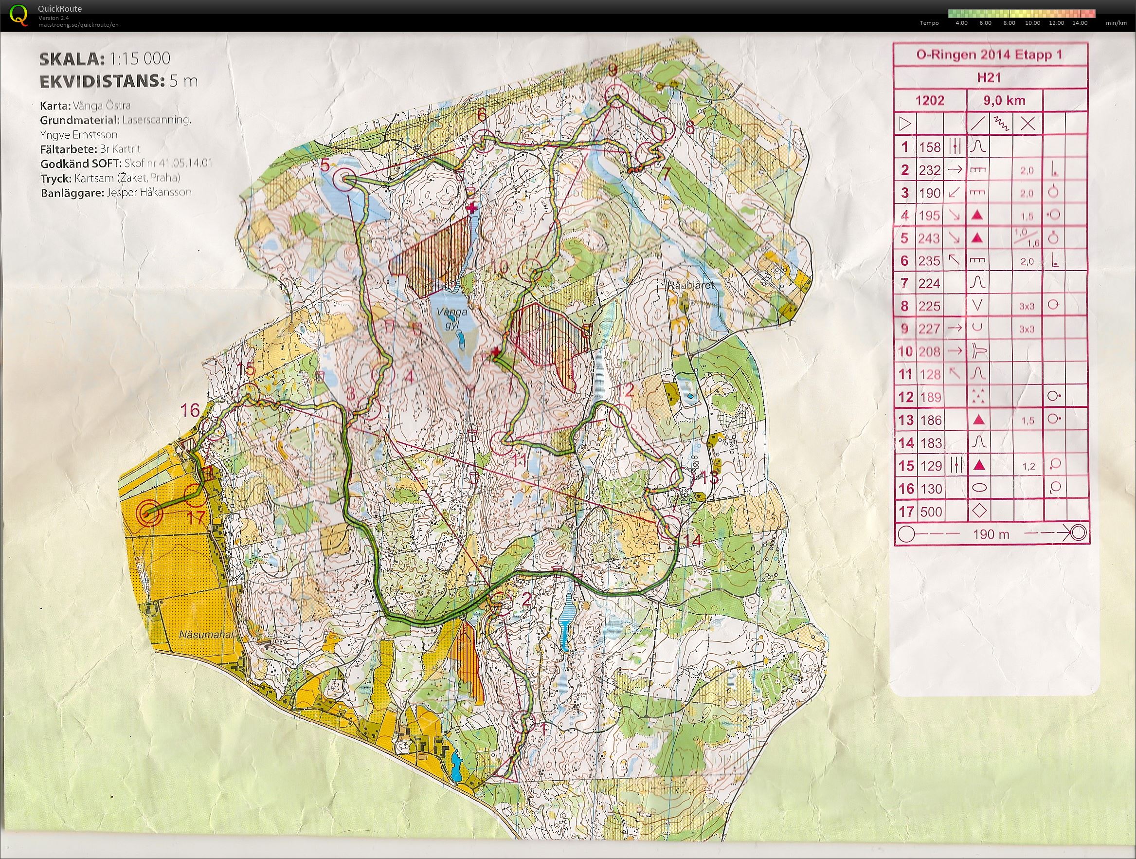 Oringen Etape 1 (2014-07-20)