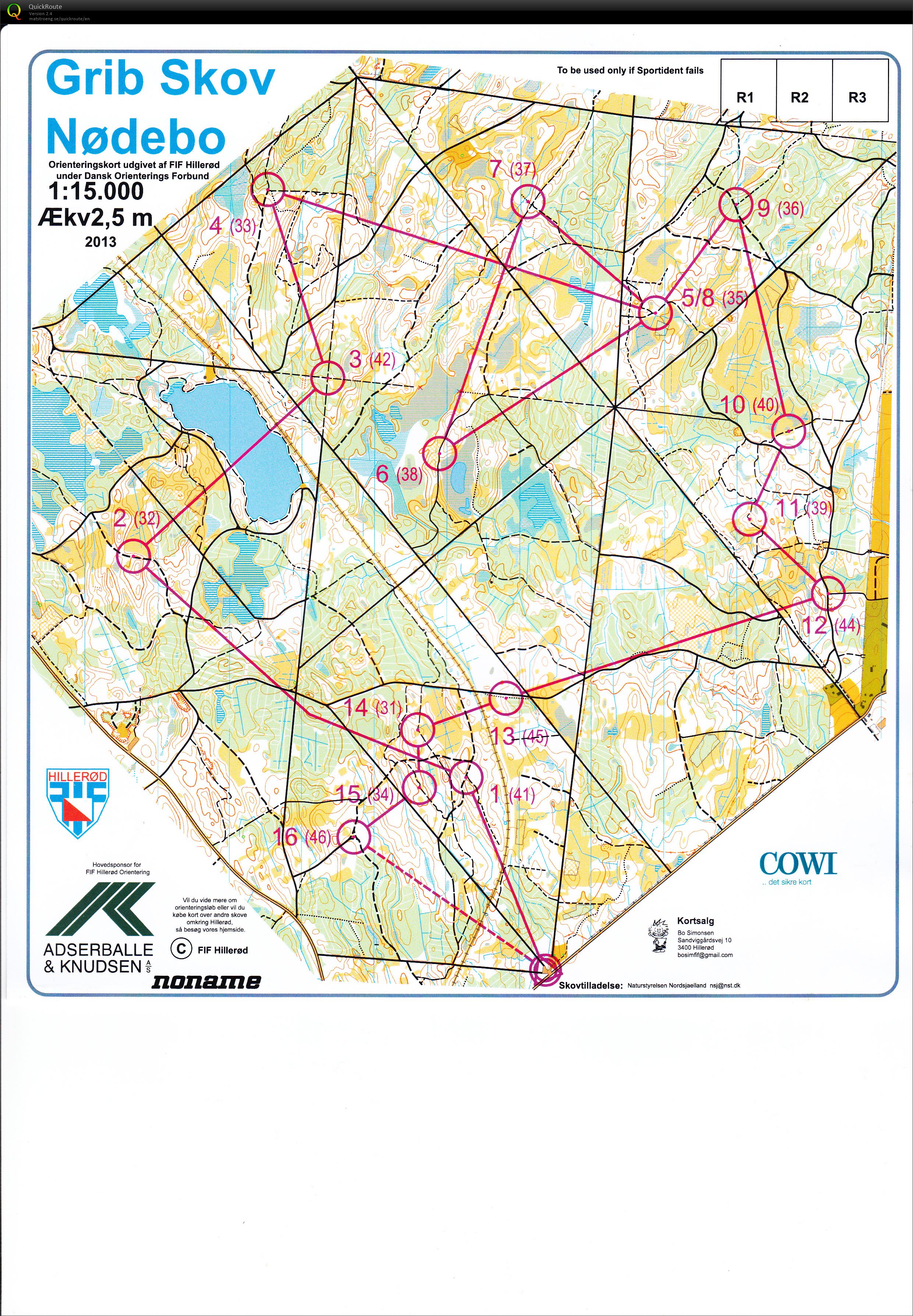 MTB-O turnering (31/01/2015)