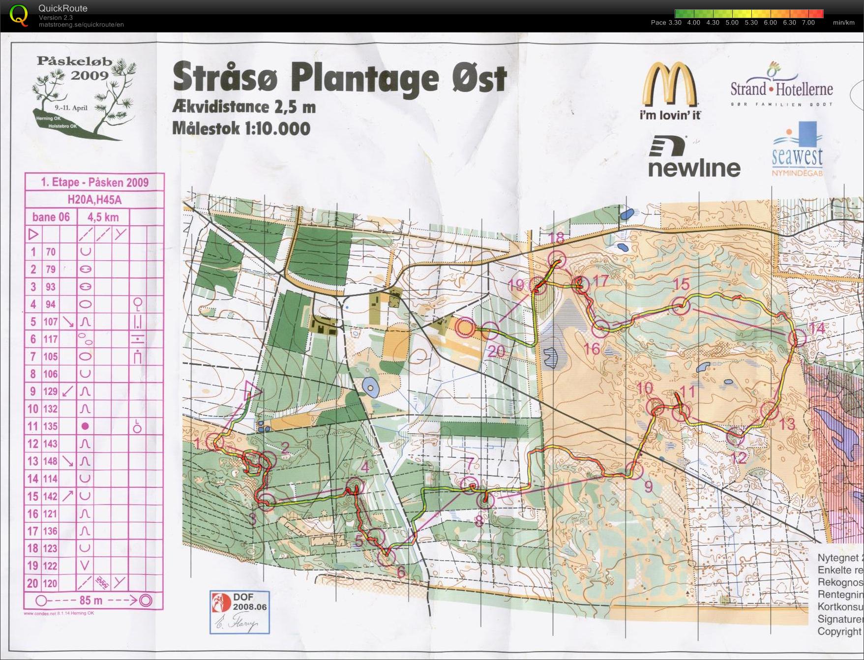 Påsken 2009 1 etape H45 (2009-04-08)