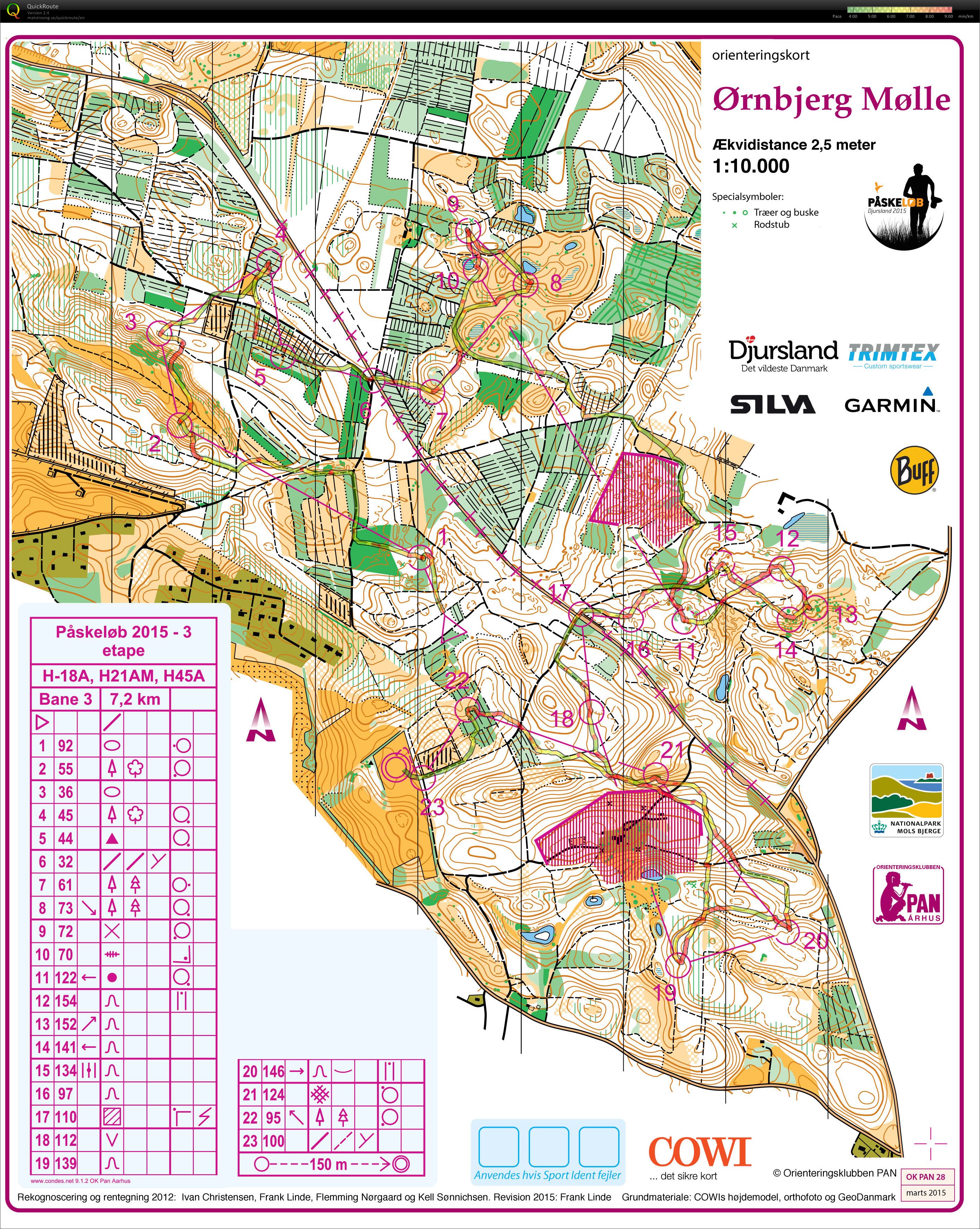 Påskeløb 2015 Etappe 3 Bane 3 H45a (04.04.2015)