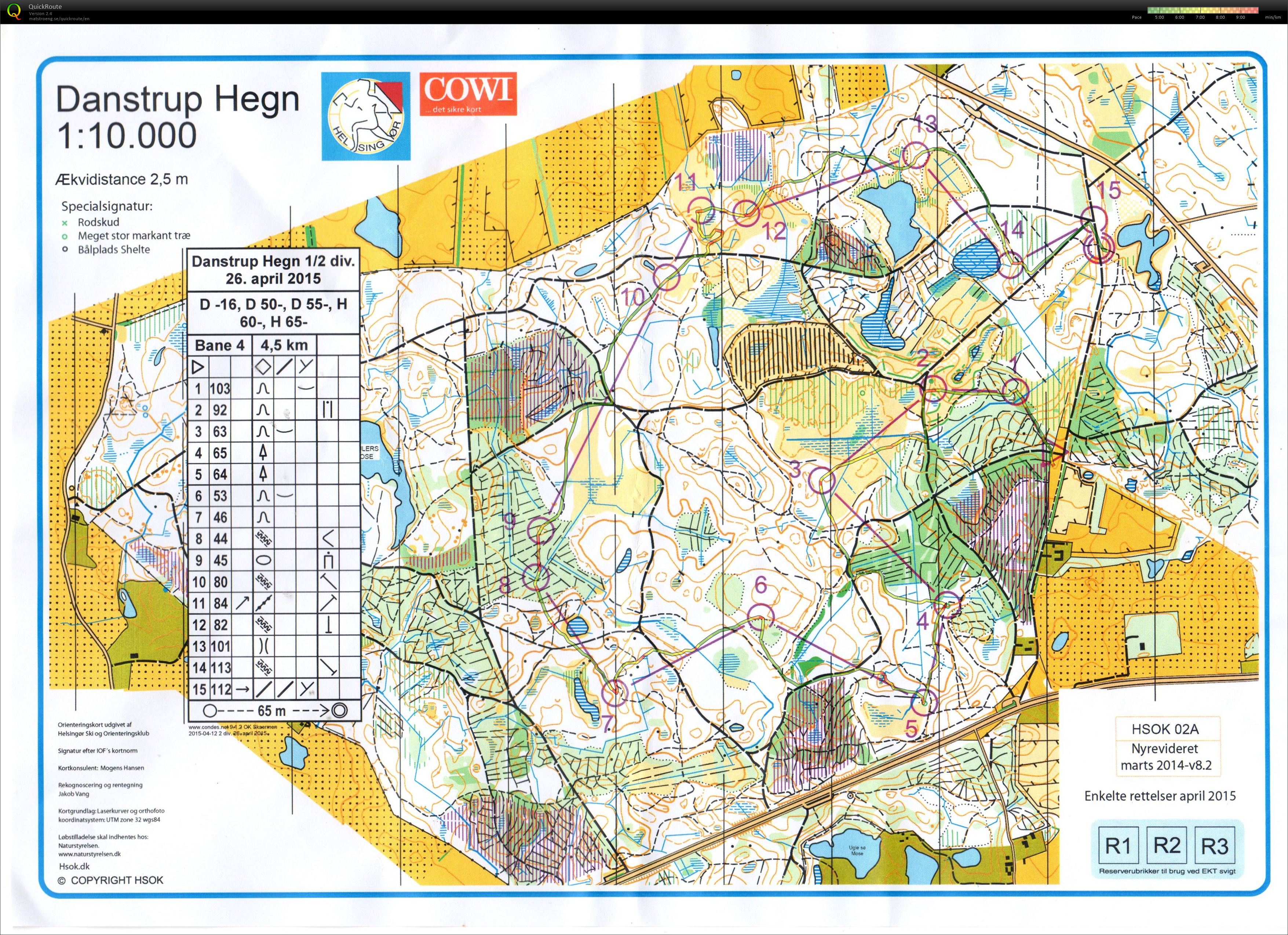 Divisionsmatch 260415, bane 4 (26/04/2015)