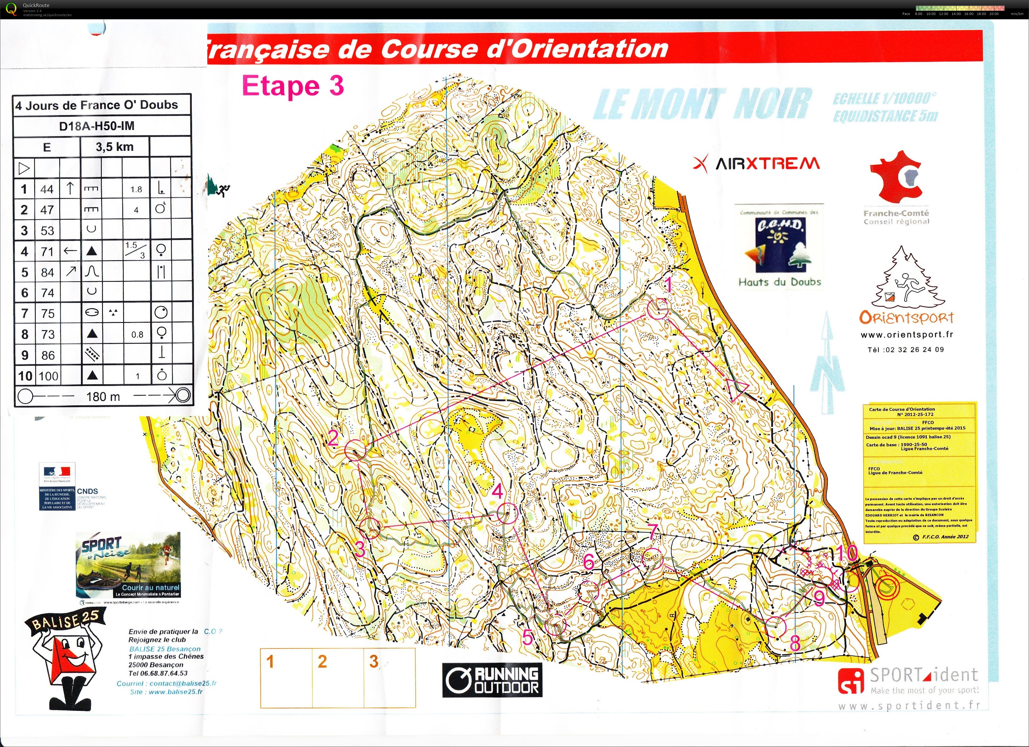 4 Day Jura 3 etape (25-07-2015)