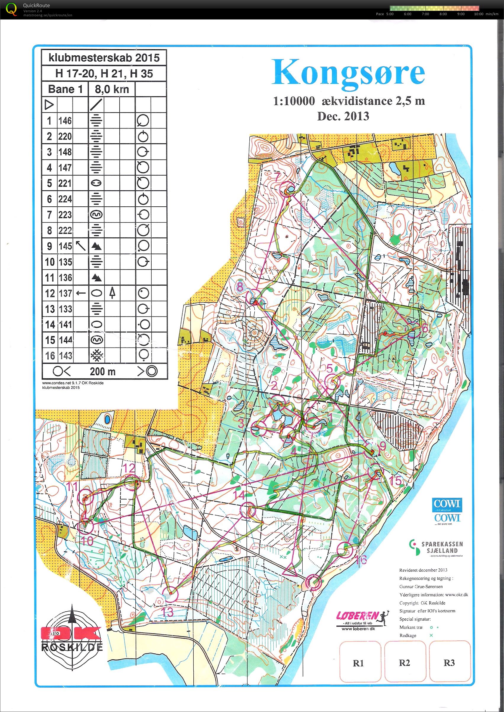 Klubmesterskab 2015 Bane 1 (26.09.2015)