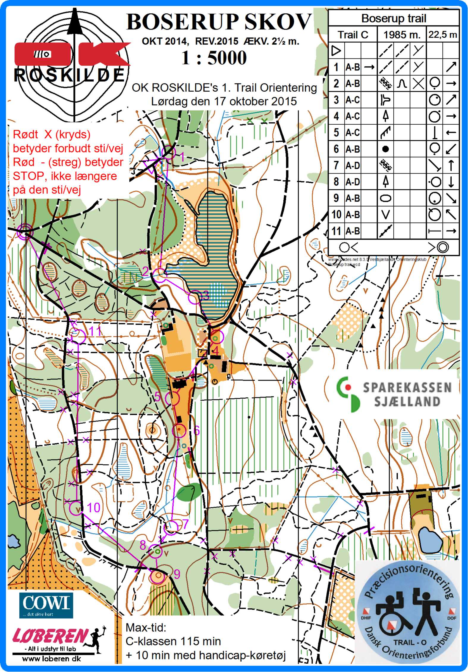 Trail Orientering 17.10.2015, C-banen (18/10/2015)