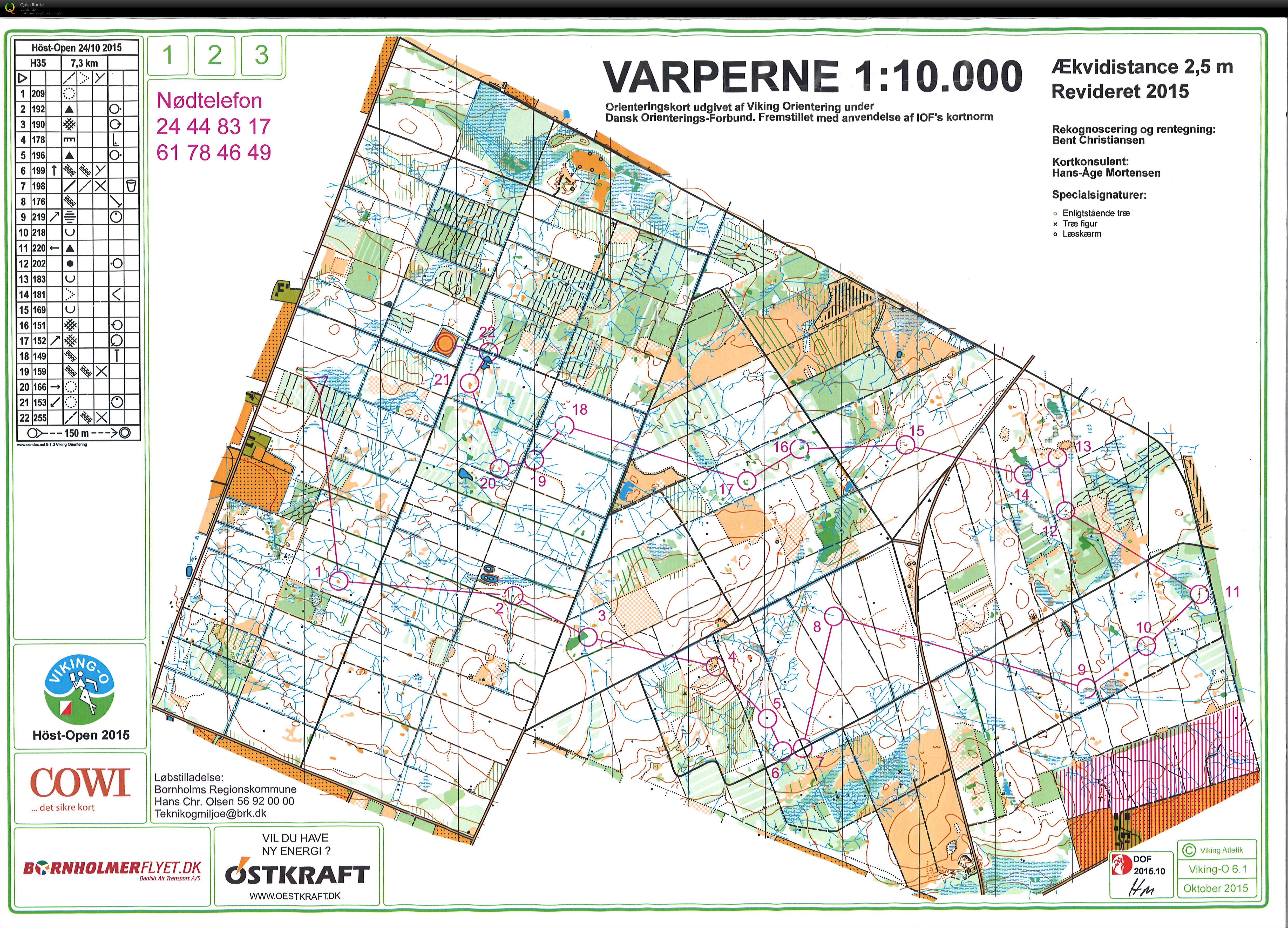 Höst-Open 2015, etape 1 (24-10-2015)