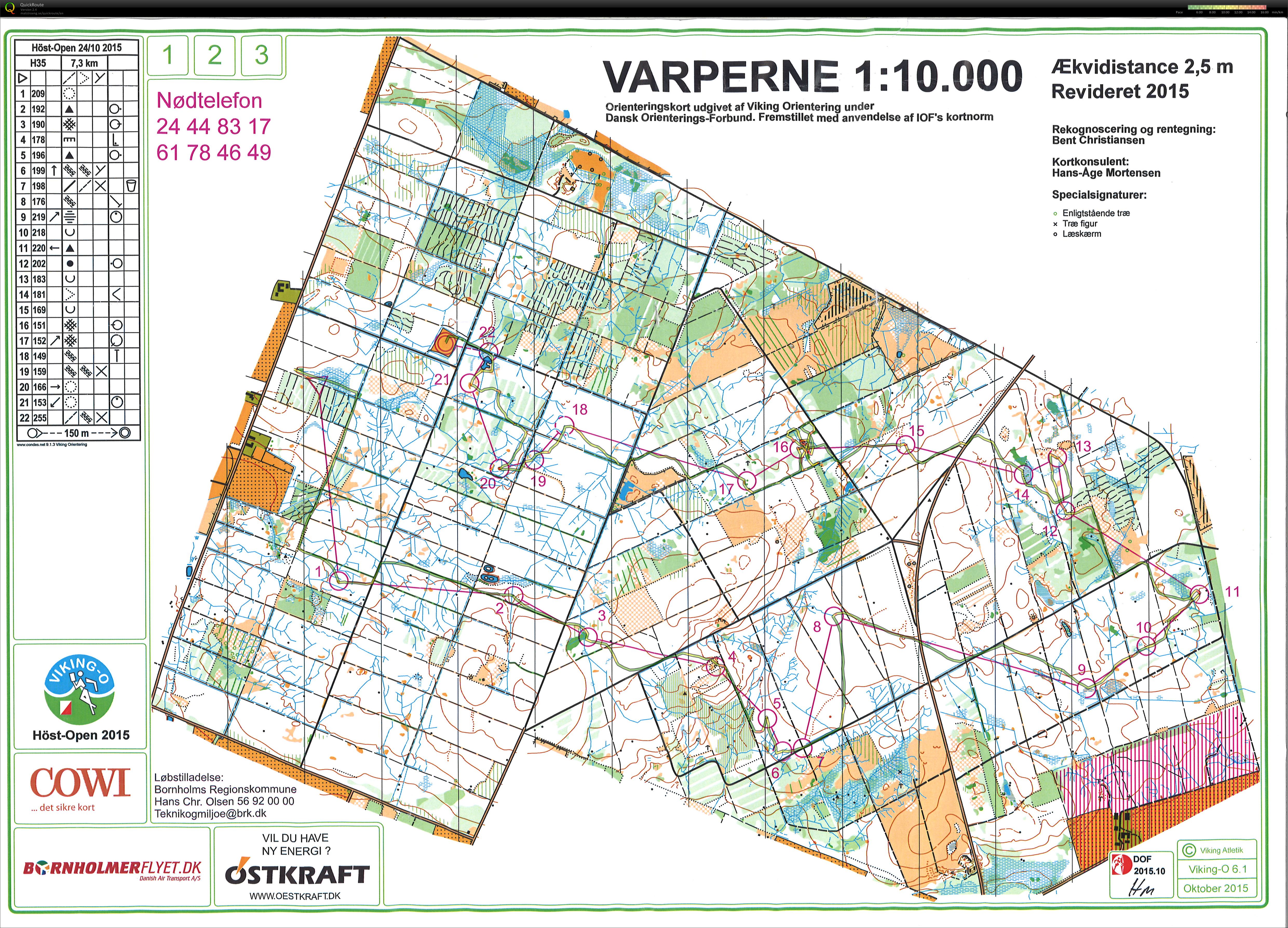 Höst-Open 2015, etape 1 (24/10/2015)