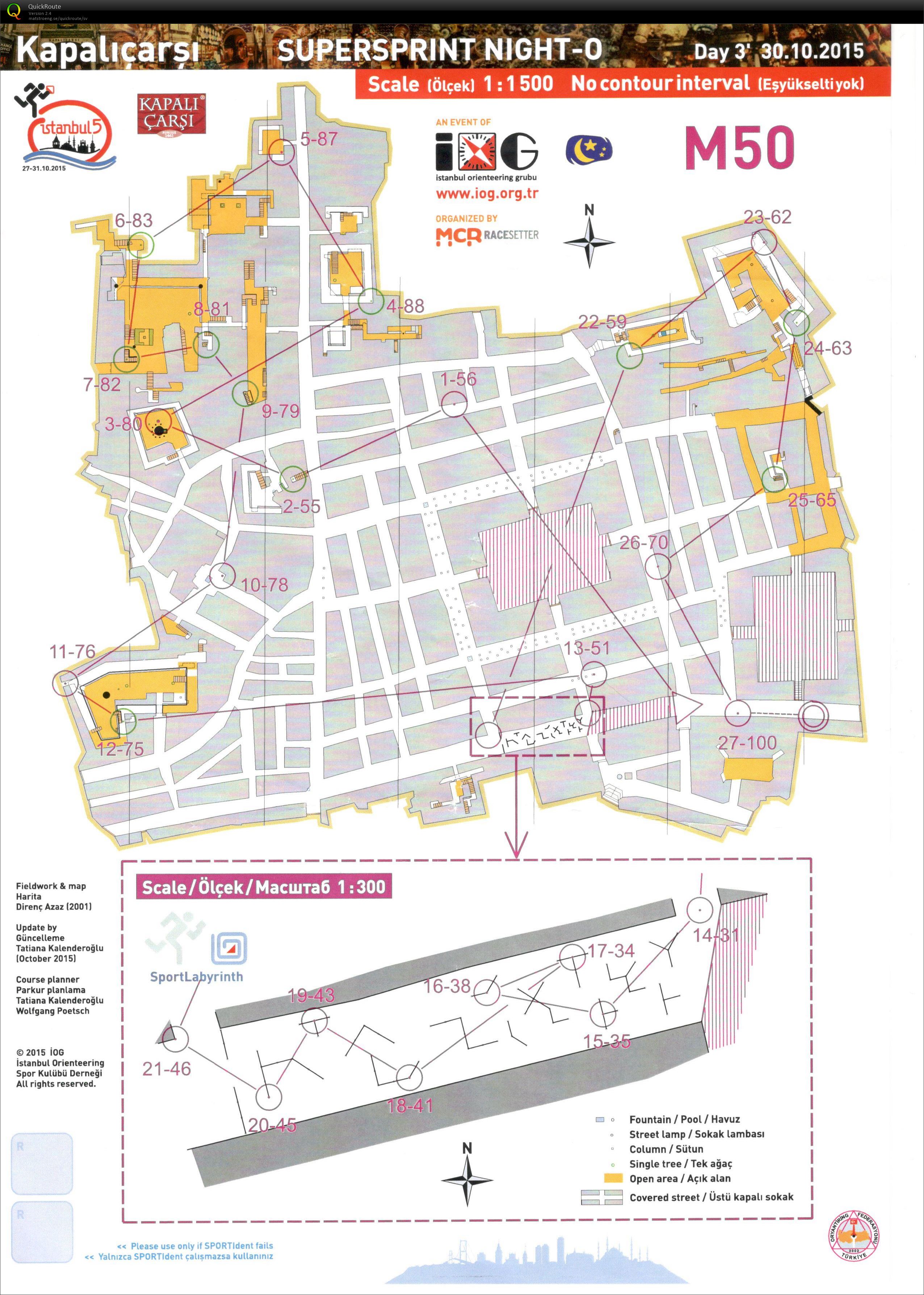 Istanbul 5 days 2015 night sprint (2015-10-30)