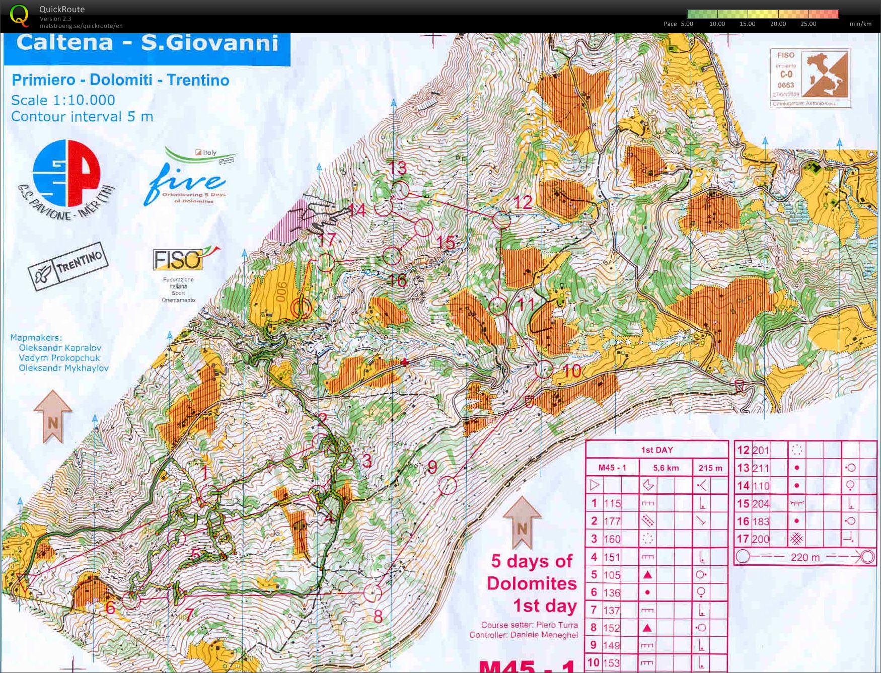 5 days of Dolomites 1 (06.07.2009)