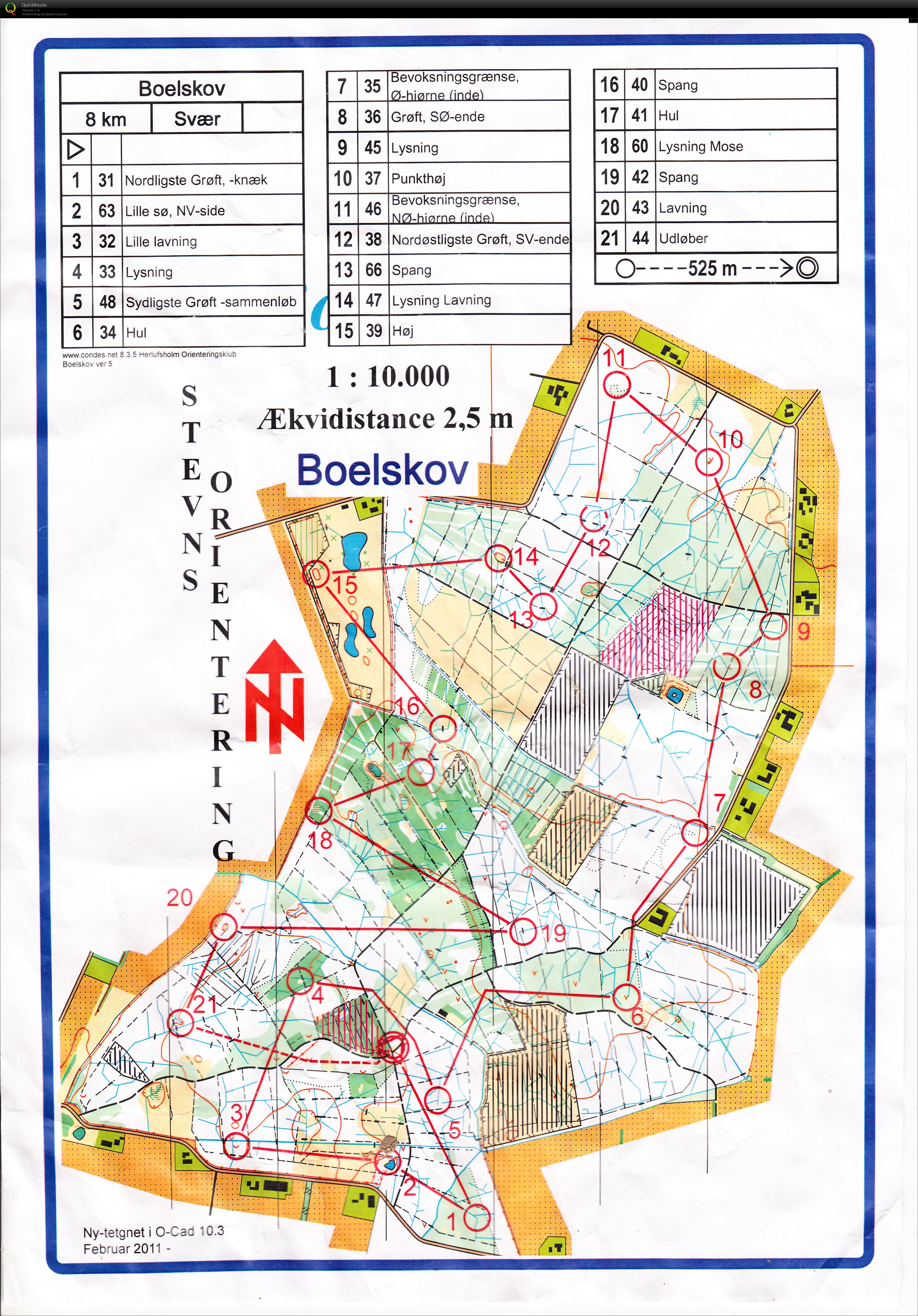 Stevnsløb - Boelskov (06-03-2016)