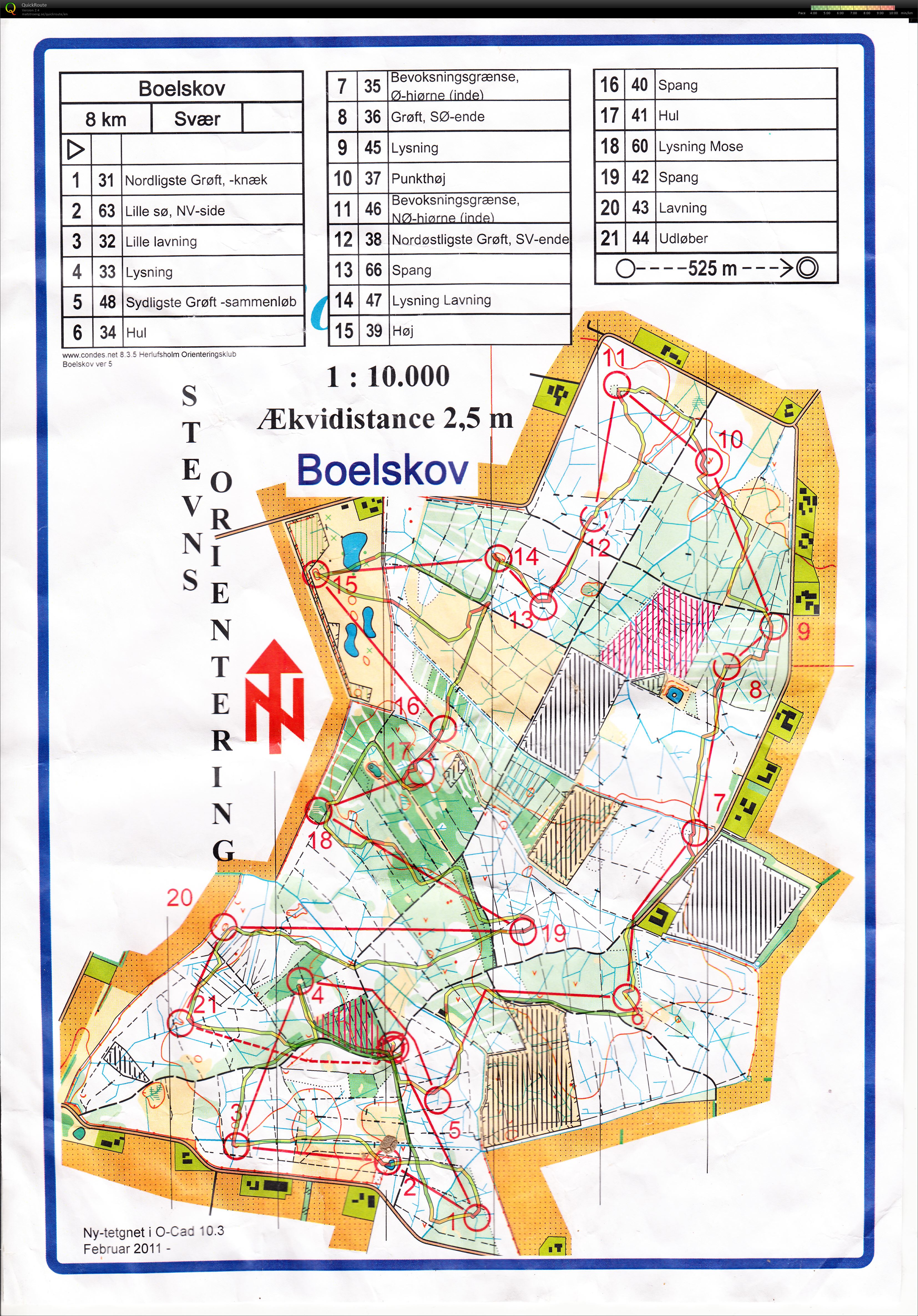 Stevnsløb - Boelskov (2016-03-06)