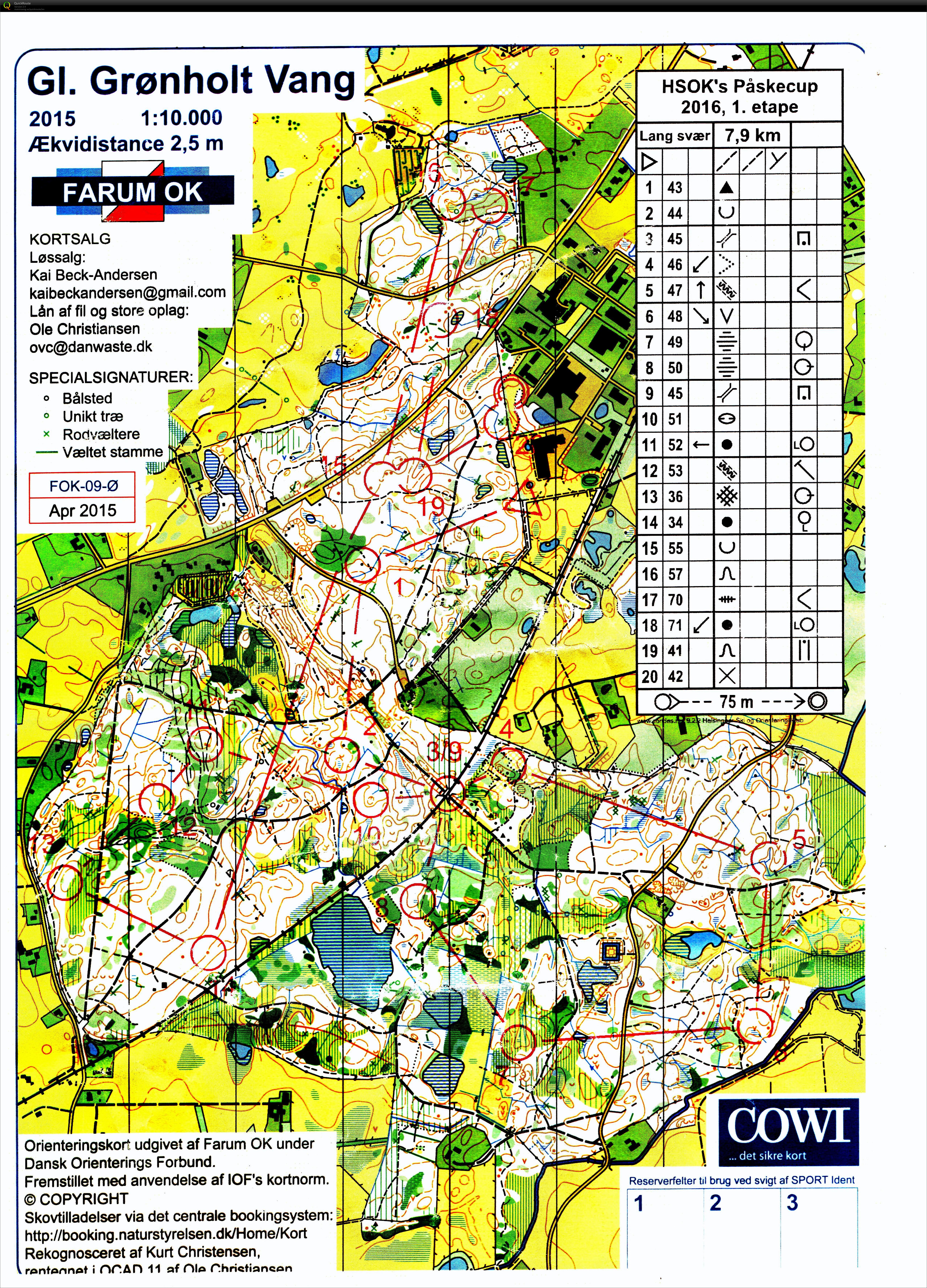 HSOKS Påskecup 1 etape Lang (24-03-2016)