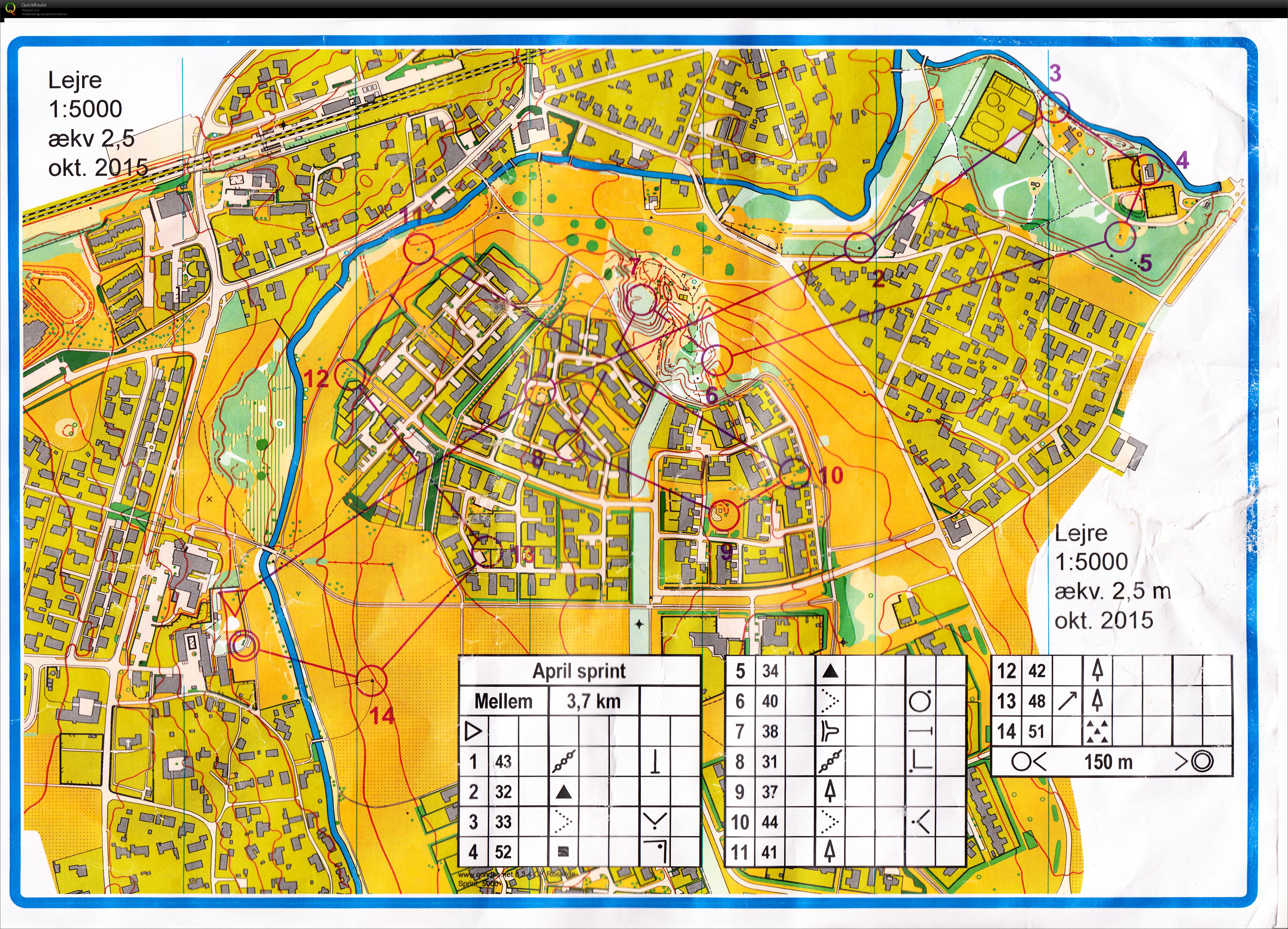 Lejre sprint (2016-04-05)