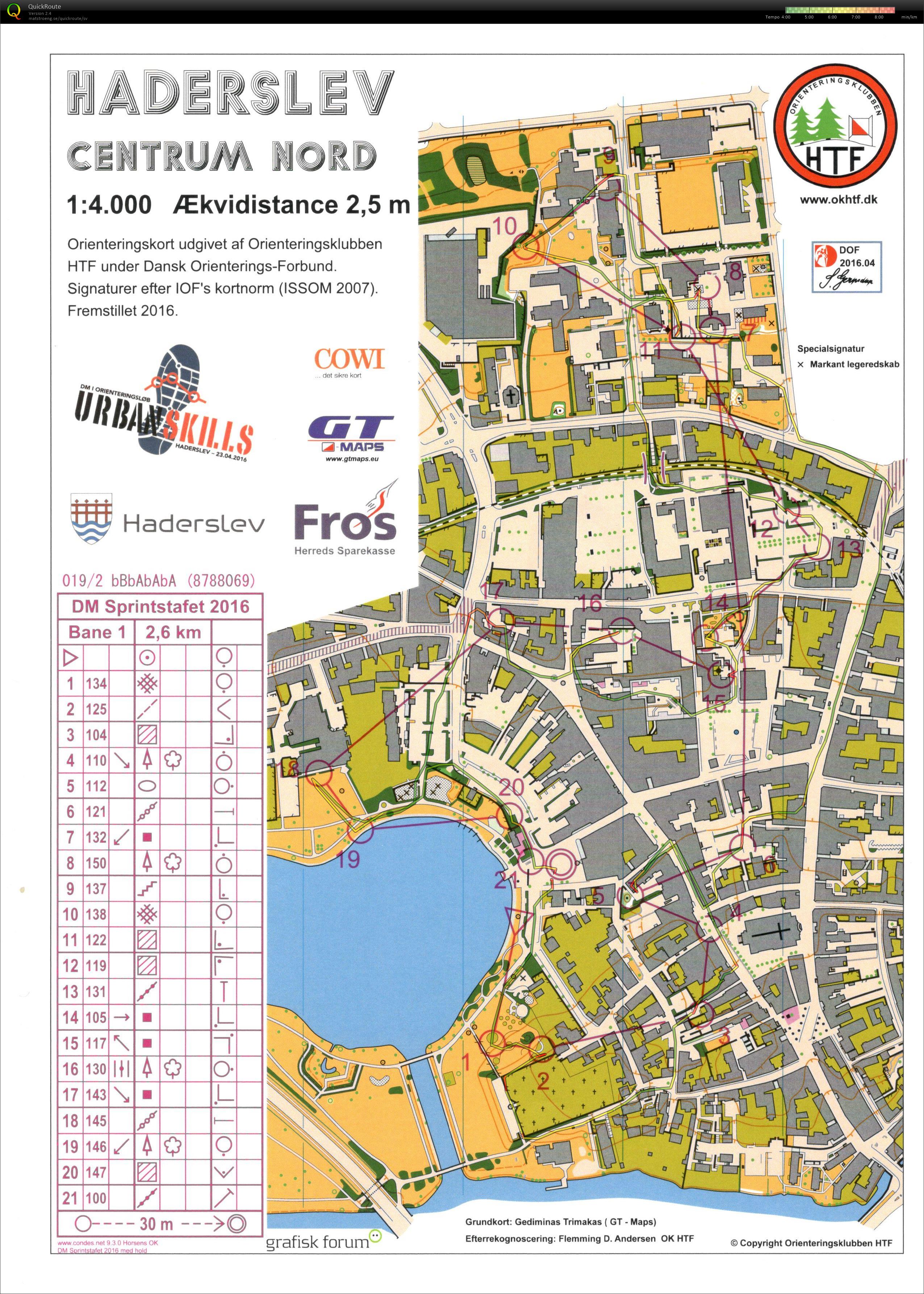DM Sprintstafet 2016 2. tur (23-04-2016)