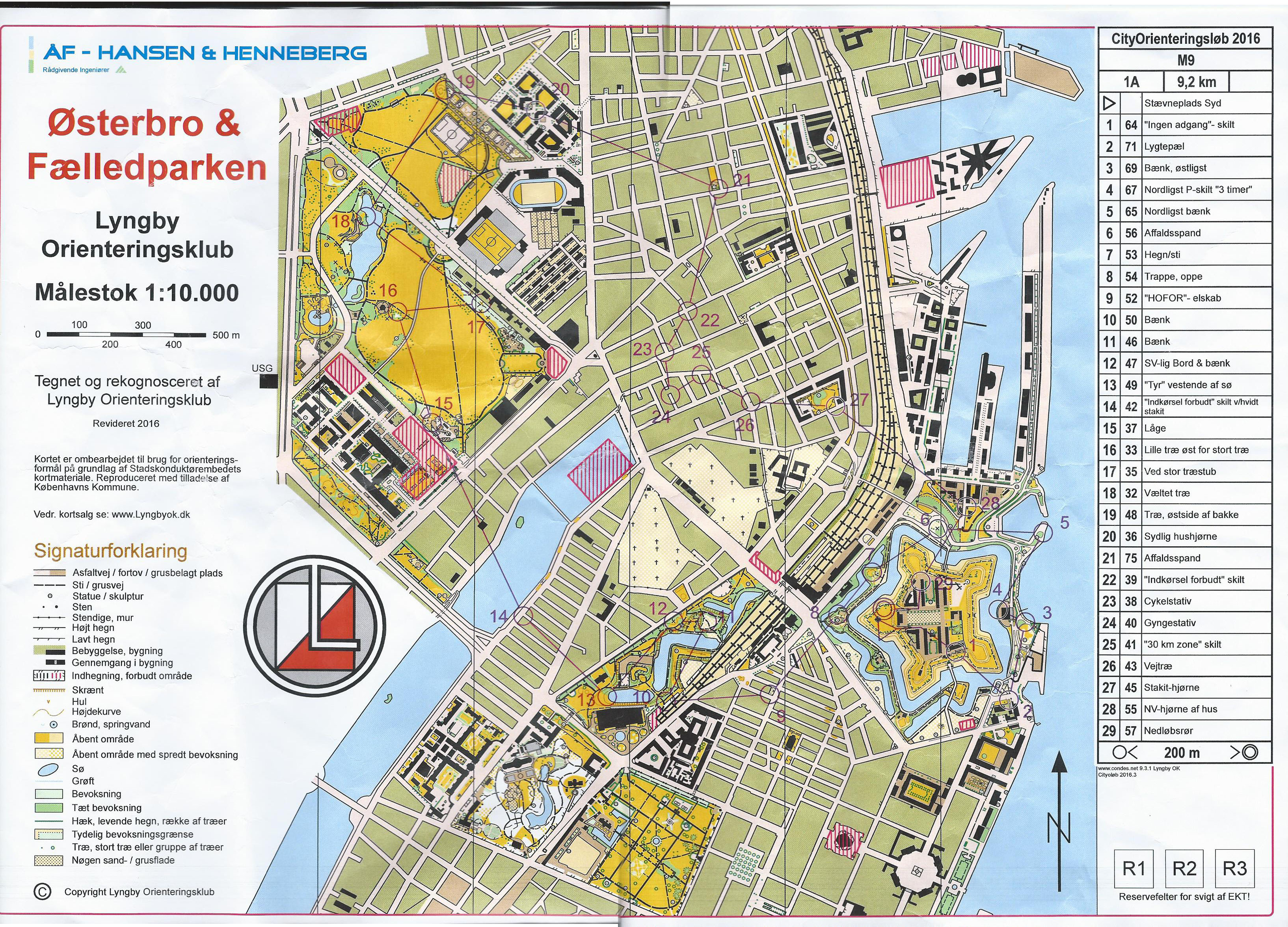 City Orienteringsløb 2016 (2016-06-14)