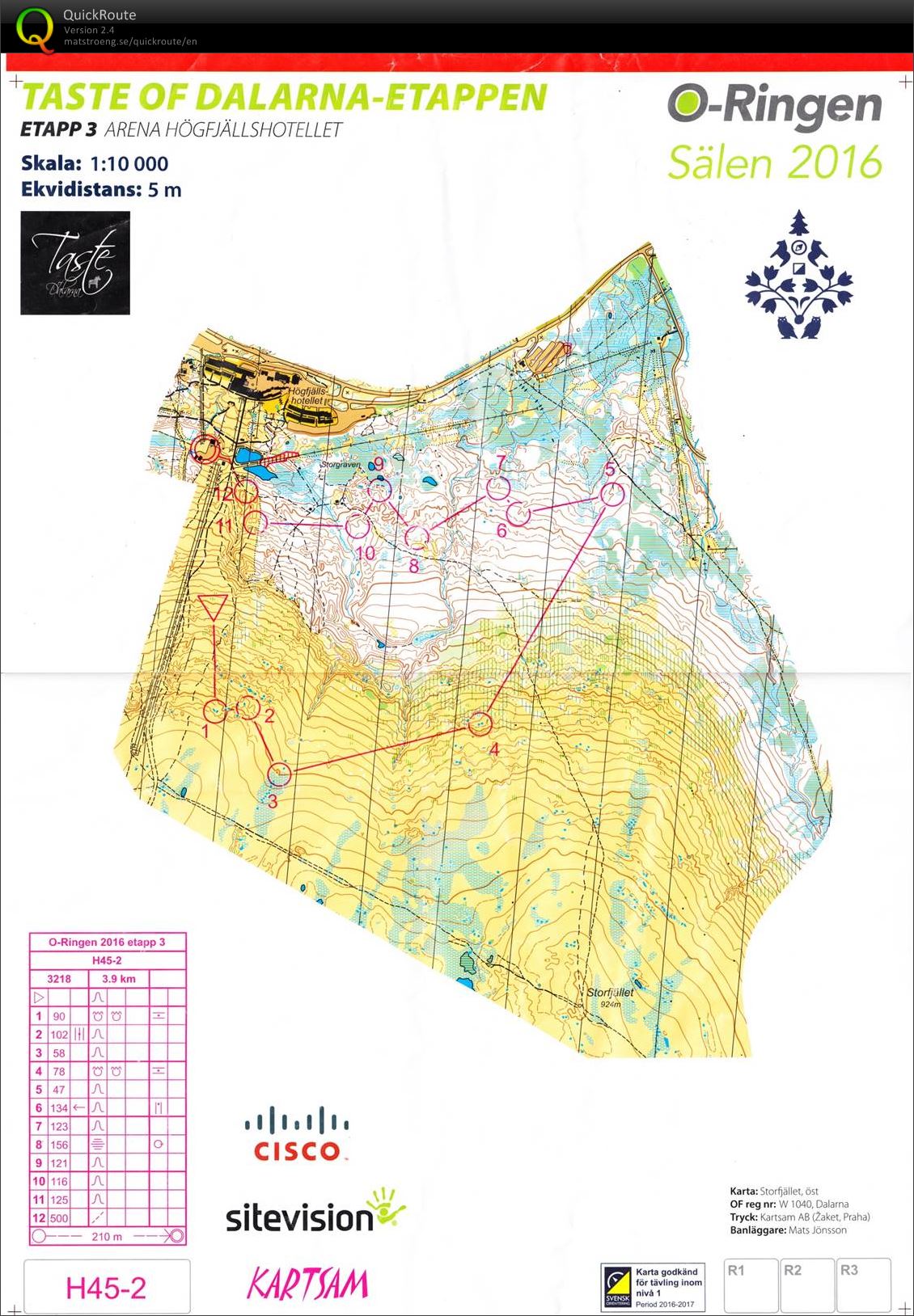 O-Ringen 3 - H45-2 (2016-07-26)