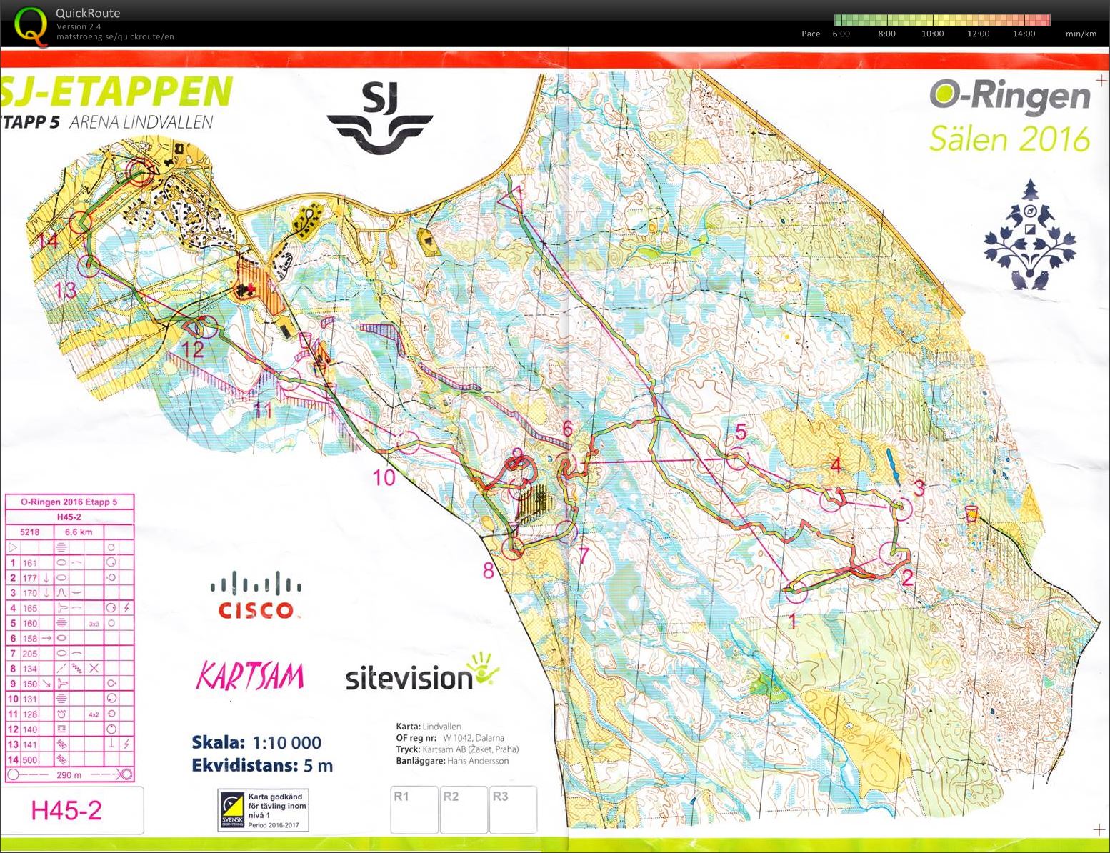 O-Ringen 5 - H45-2 (29-07-2016)