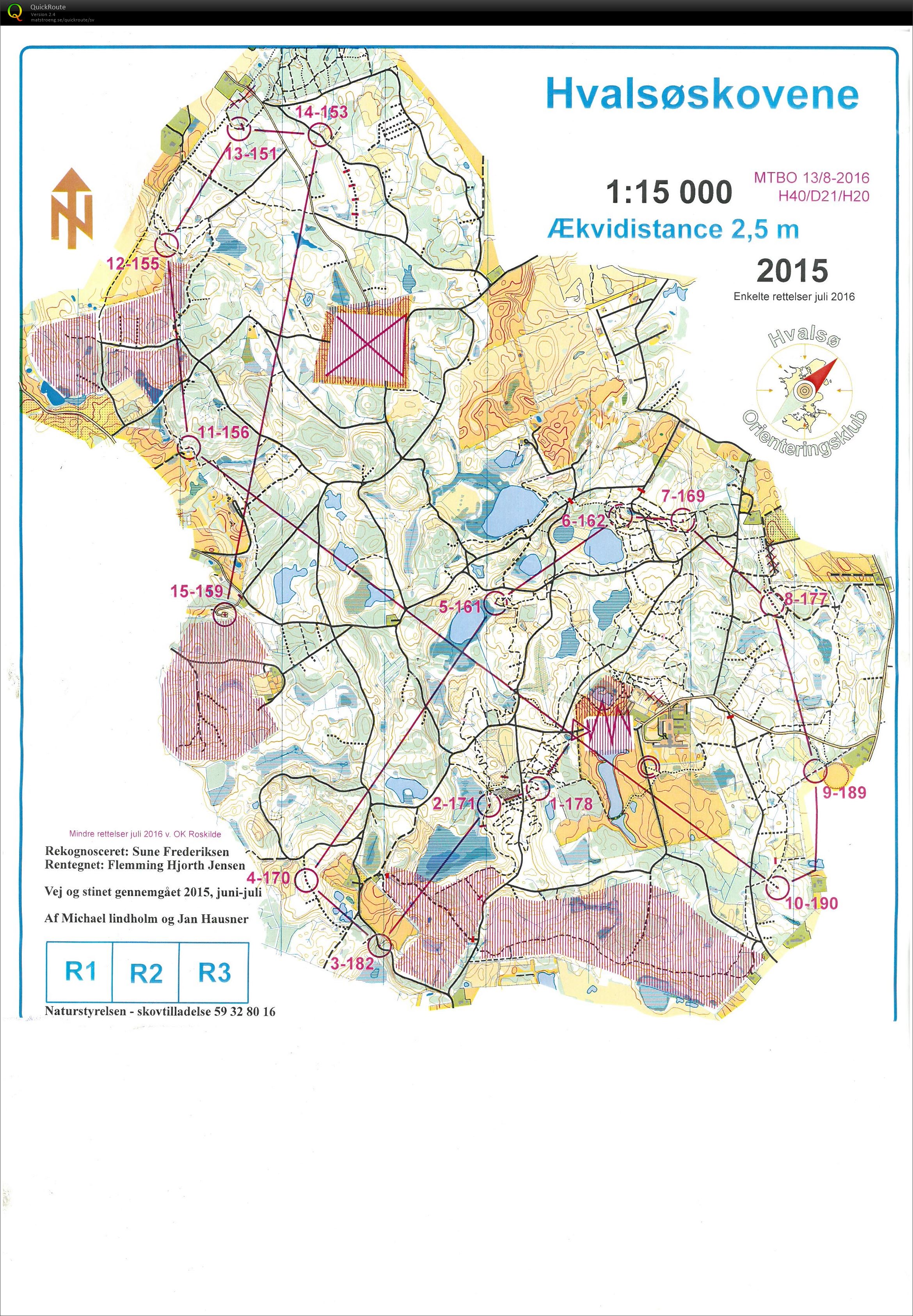 MTBO Træningsløb, del 1 (13-08-2016)