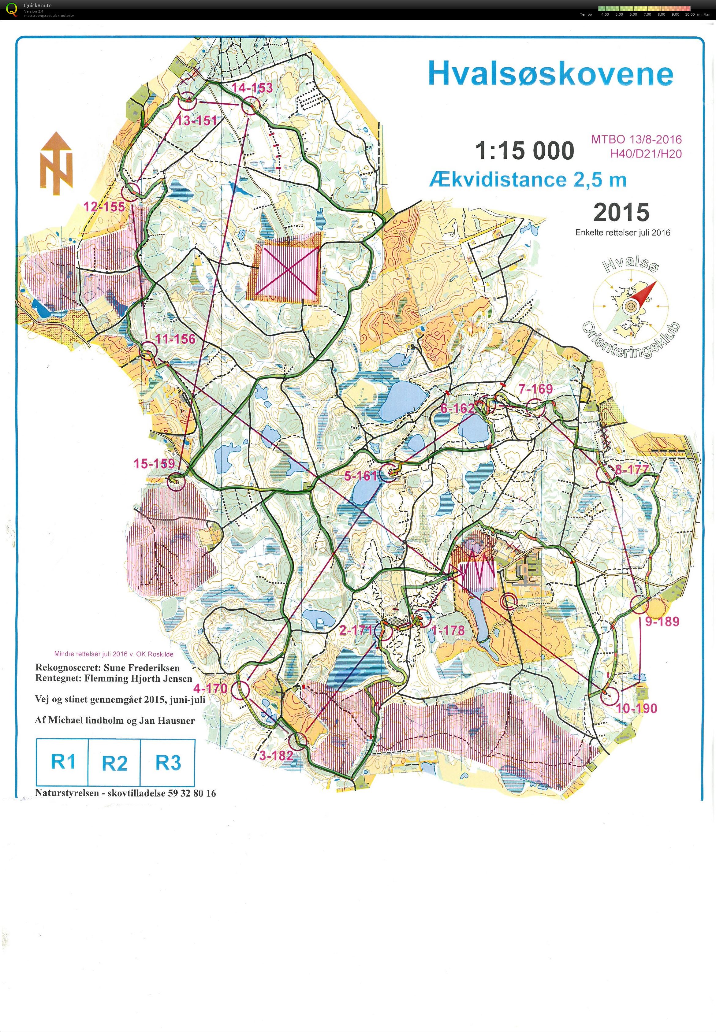 MTBO Træningsløb, del 1 (13/08/2016)