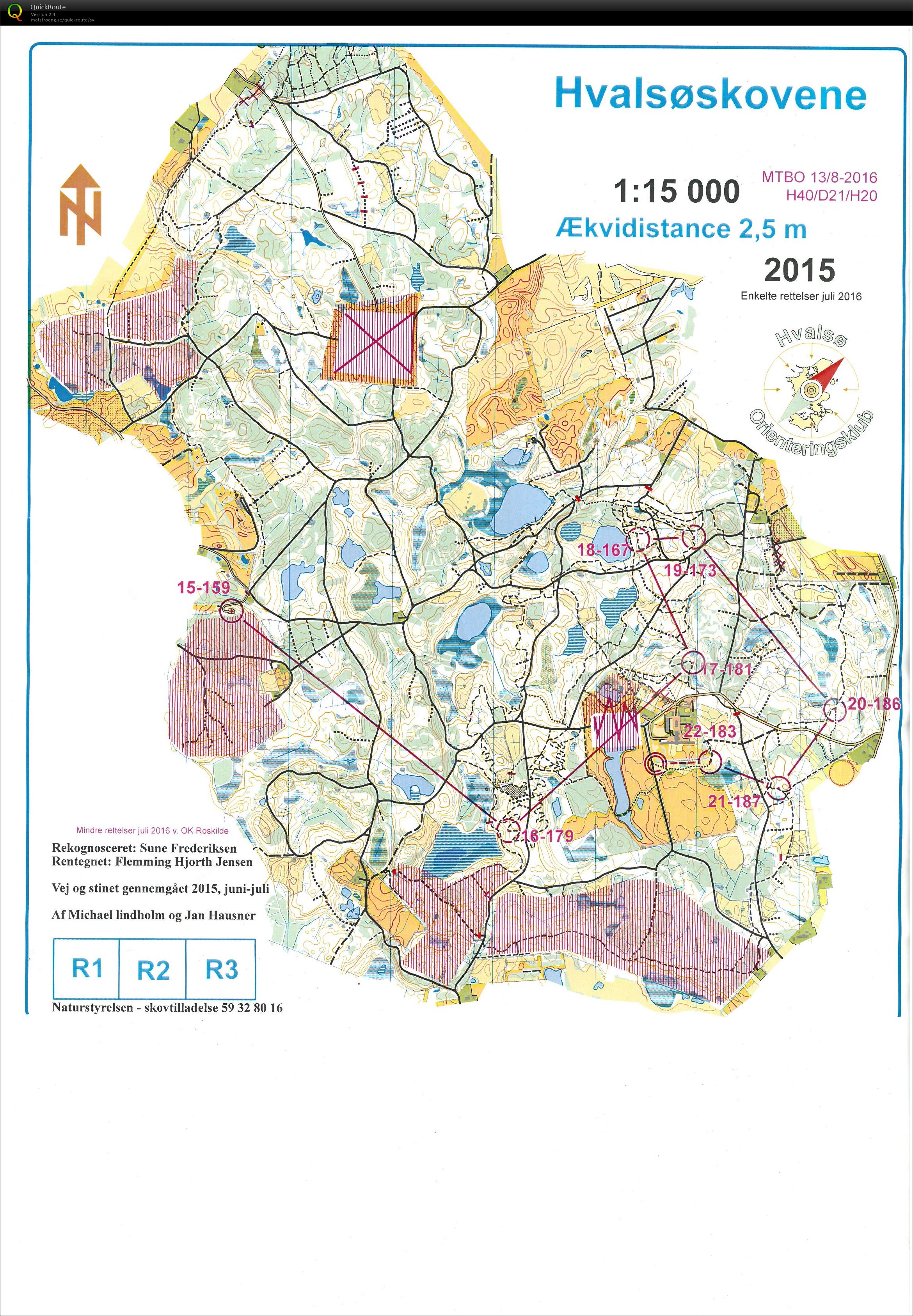 MTBO Træningsløb, del 2 (13-08-2016)