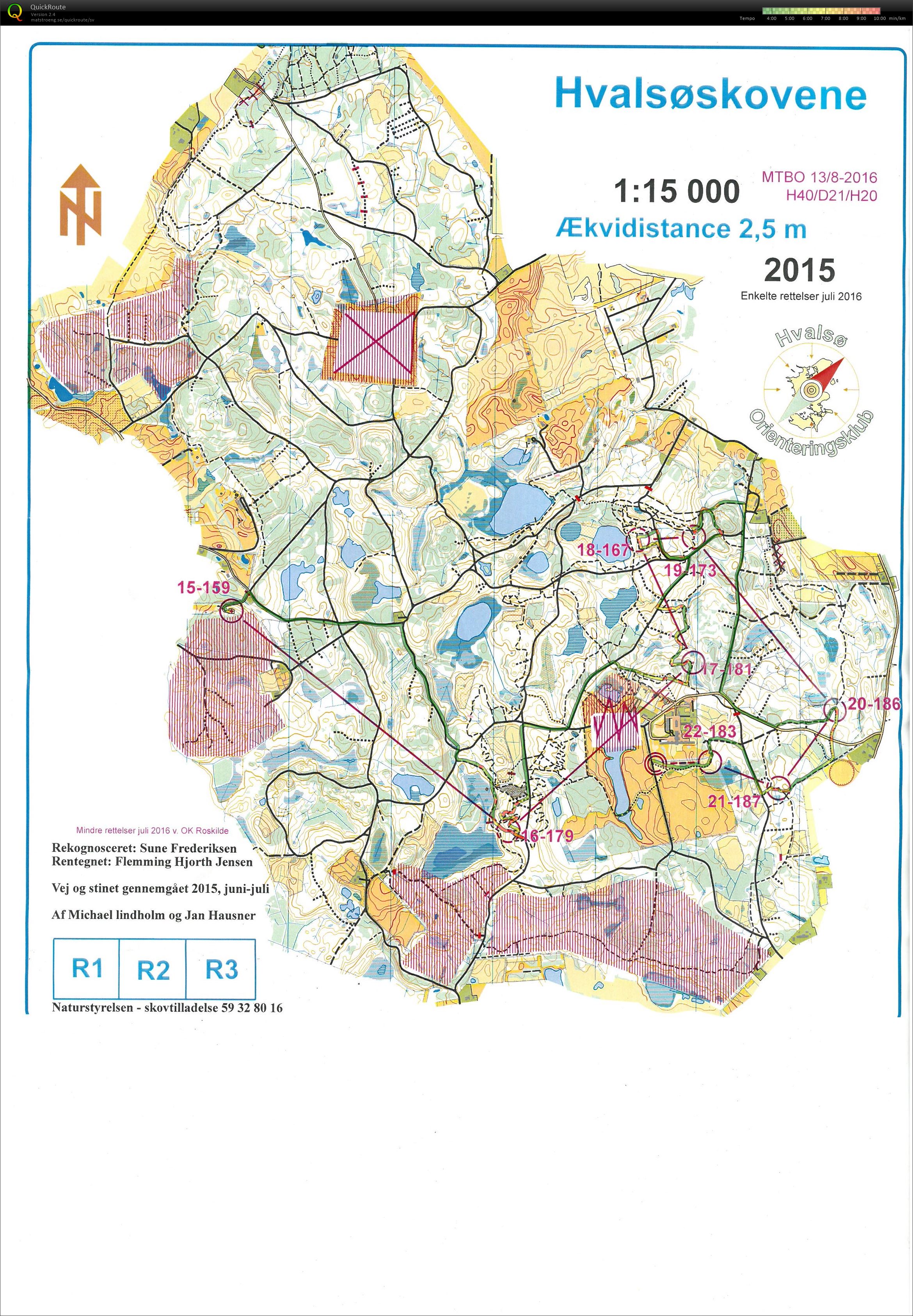 MTBO Træningsløb, del 2 (13/08/2016)