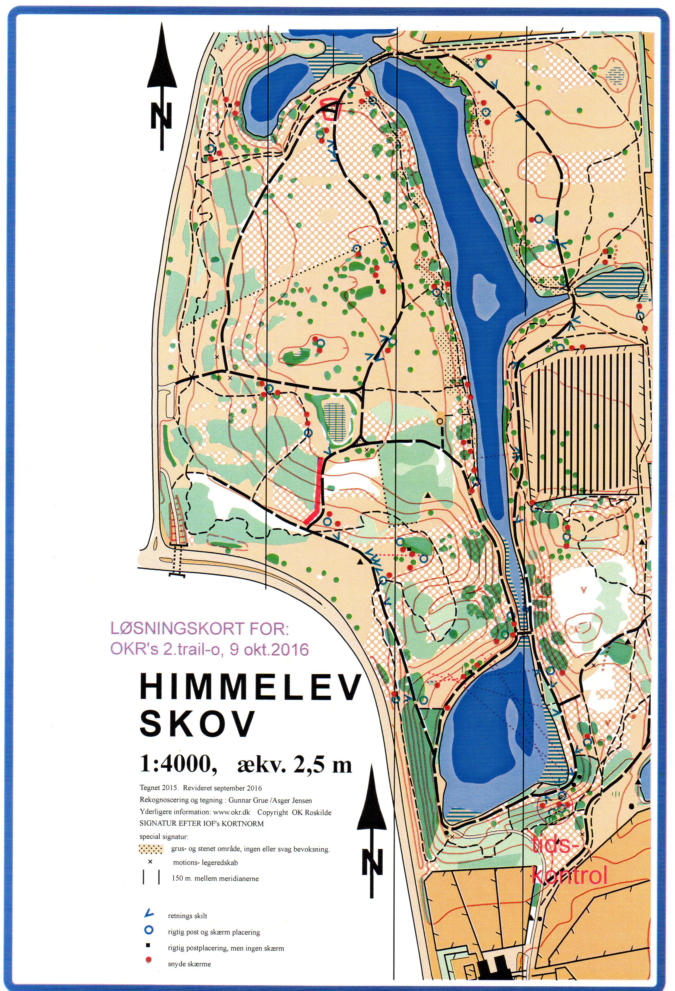 Trail-O, præcions-delen. (2016-10-09)