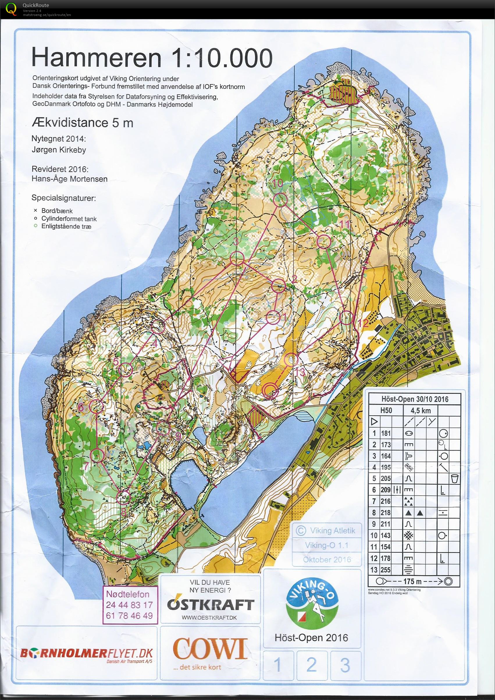 Höst Open 2016 Etape 2 (30/10/2016)