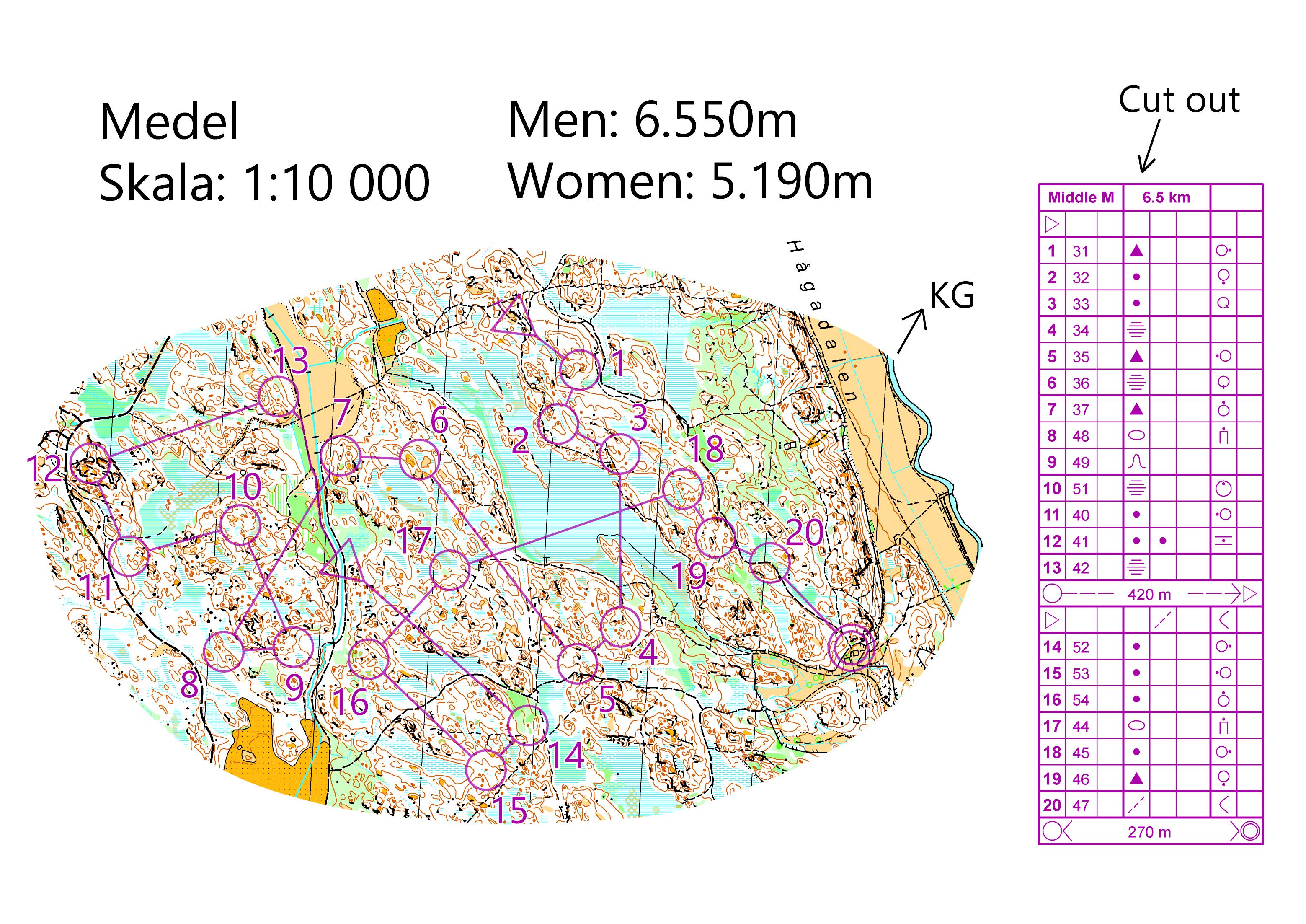 Mellemdistance Nåsten (06.11.2016)