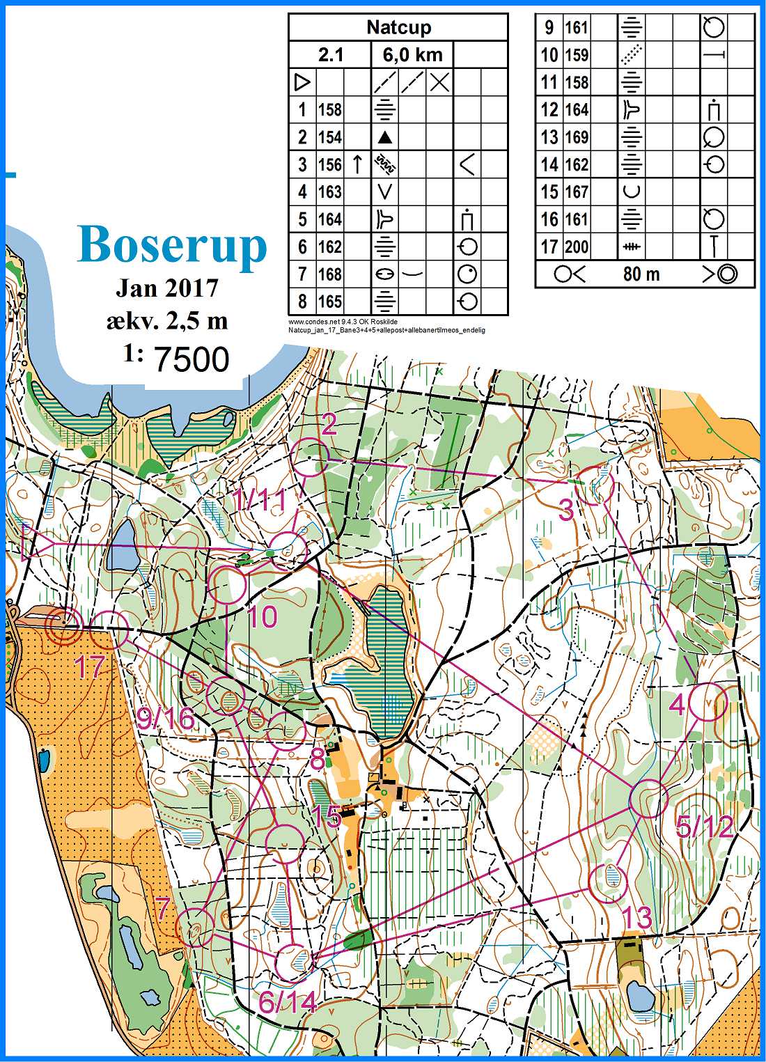 Natcup | 6. afdeling | Boserup (25.01.2017)